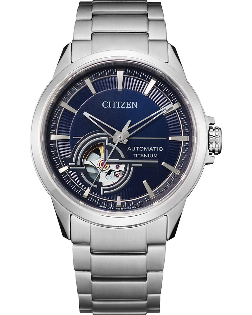 Citizen Men's Automatic Watch with Date - Eco-Drive Technology, Stainless Steel Case & Leather Strap - Perfect for Business, Casual & Formal Wear