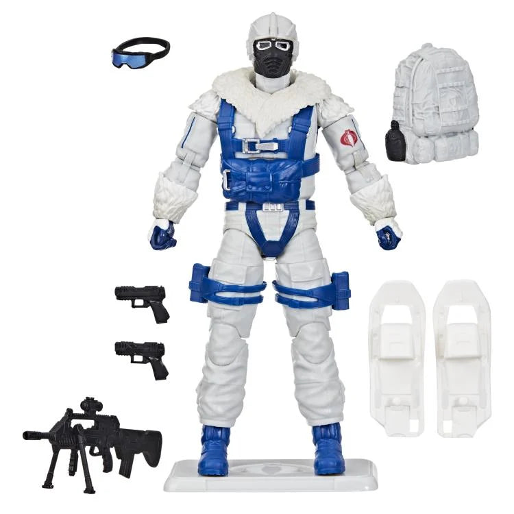 G.I. Joe Classified Series Retro Collection Snow Serpent Action Figure - 6-Inch Collectible Toy for Display & Play - Perfect for Fans, Collectors & Nostalgic Gift Giving