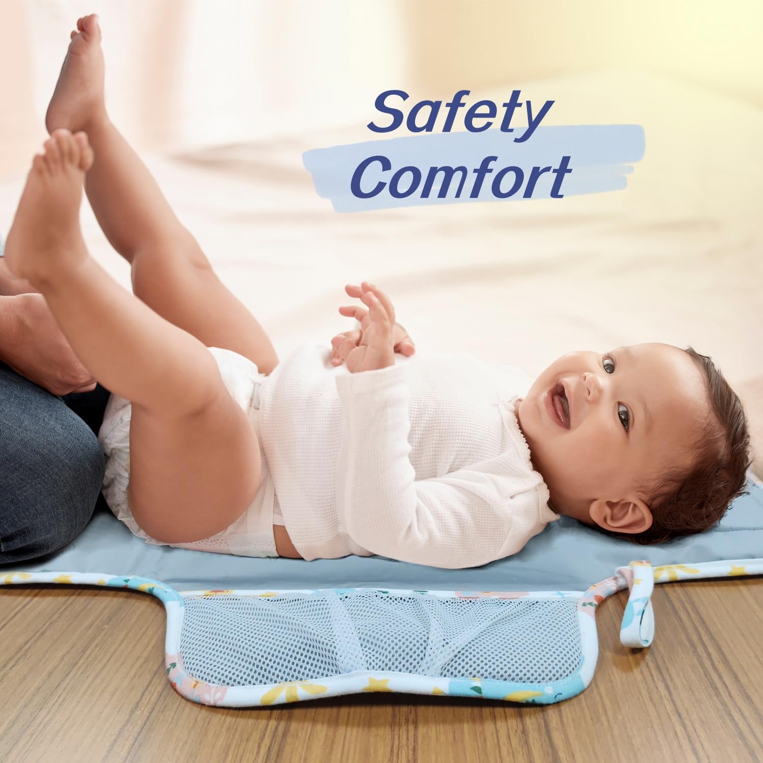 Portable Waterproof Baby Changing Pad - Double-Sided Foldable Diaper Changing Mat for Newborns & Infants | Ideal for Travel, Nursery & On-the-Go Diaper Changes