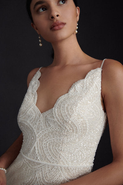 BHLDN Catherine Deane Wesley Gown - Elegant Wedding Dress for Brides | Perfect for Beach, Garden & Formal Weddings