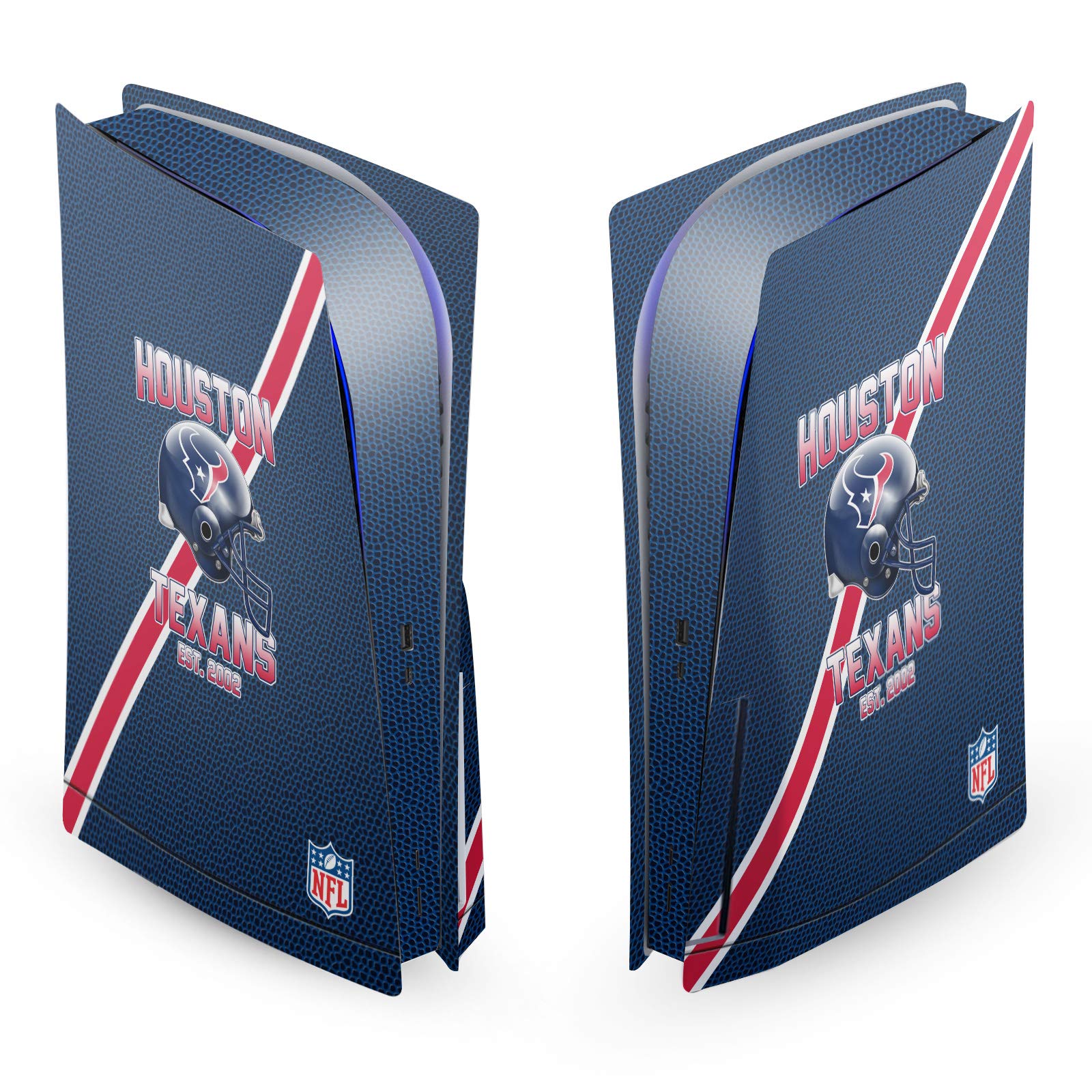 Official NFL Houston Texans PS5 Vinyl Skin for Sony PlayStation 5 Disc Edition - Gaming Decoration