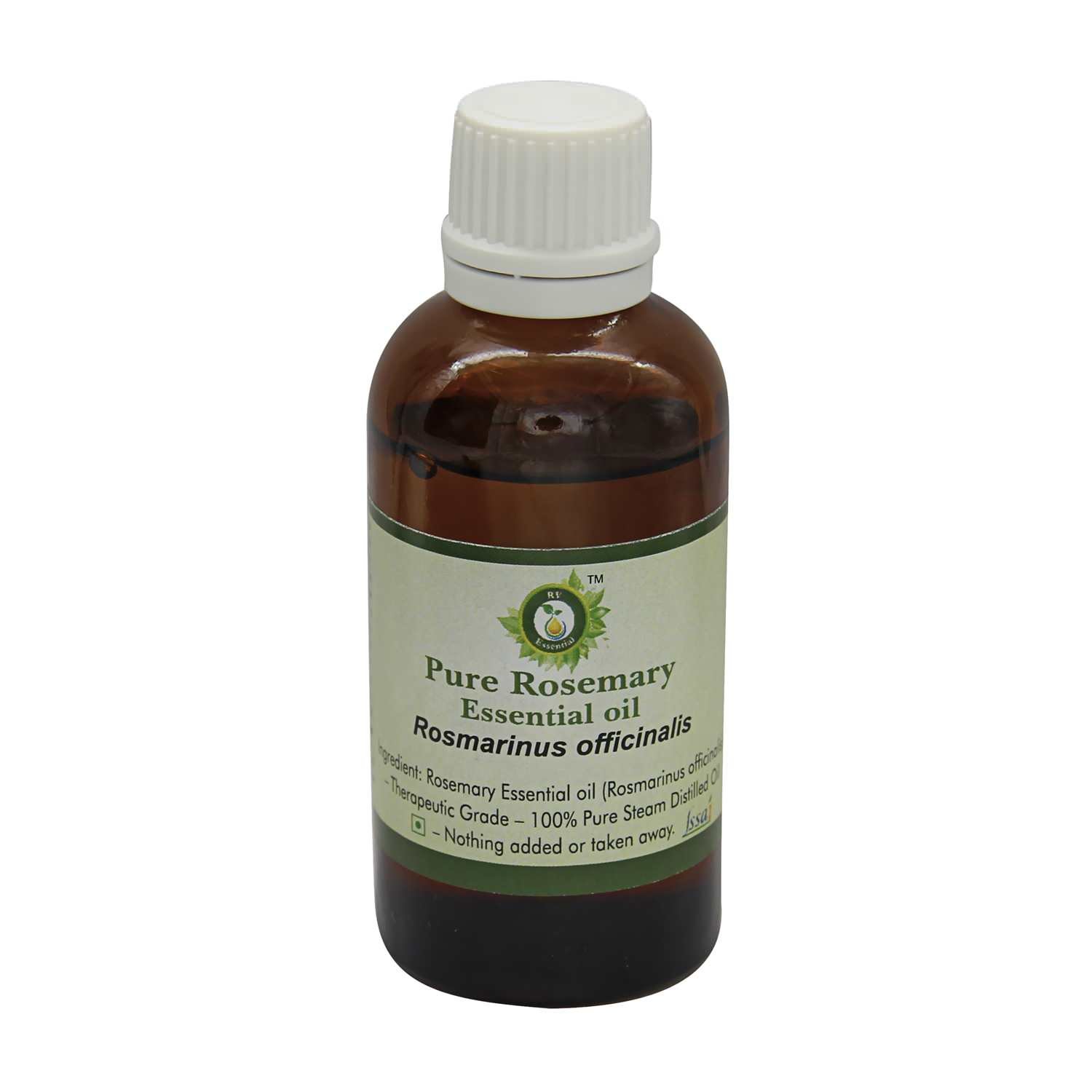 Pure Rosemary Essential Oil 50ml - 100% Natural Rosmarinus Officinalis for Aromatherapy, Hair Growth & Skin Care - Perfect for Diffusers, Massage & DIY Beauty Products