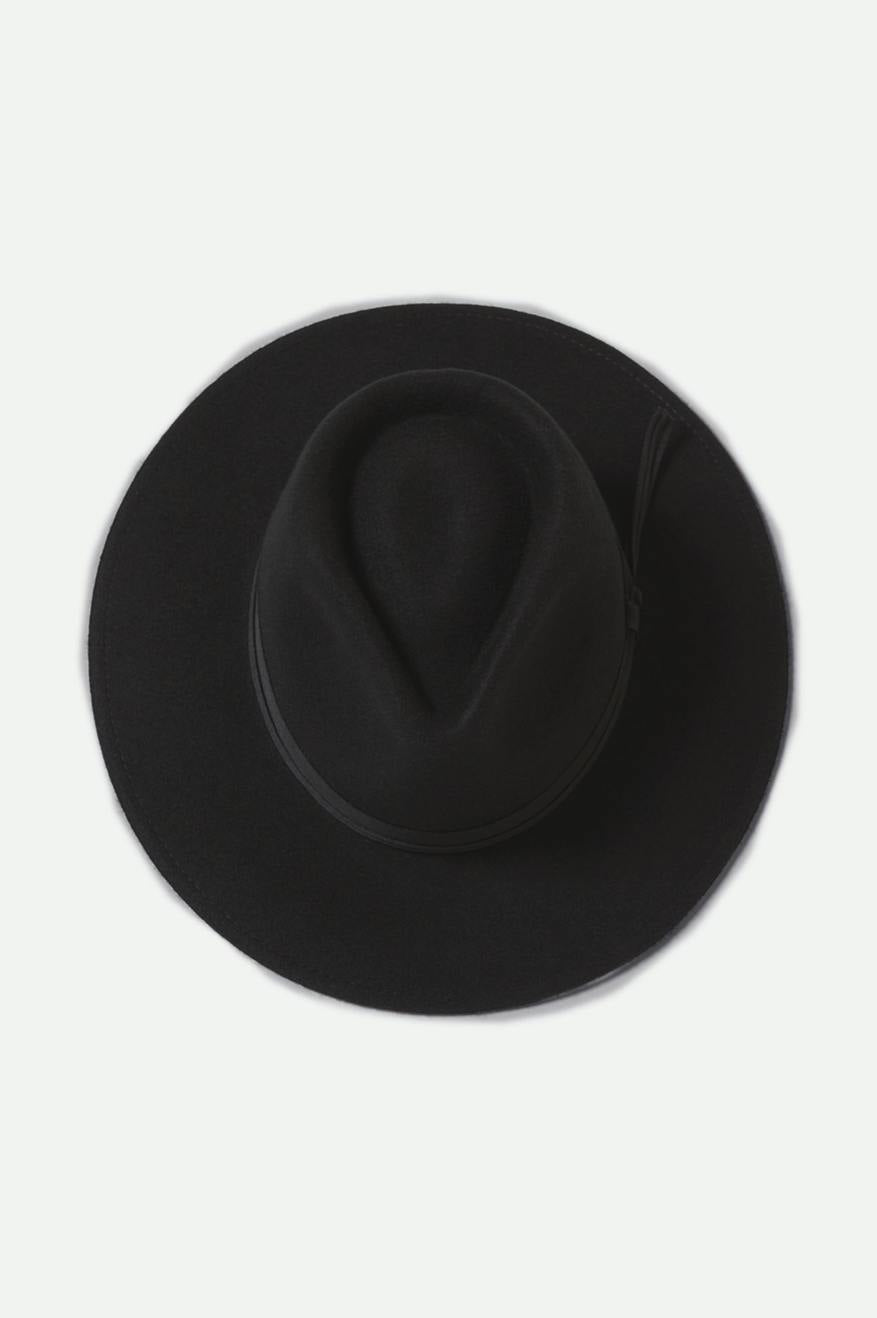 Dayton Convertabrim Rancher Hat - Adjustable Sun Protection for Men & Women | Black/Black | Perfect for Outdoor Activities, Hiking, and Farming