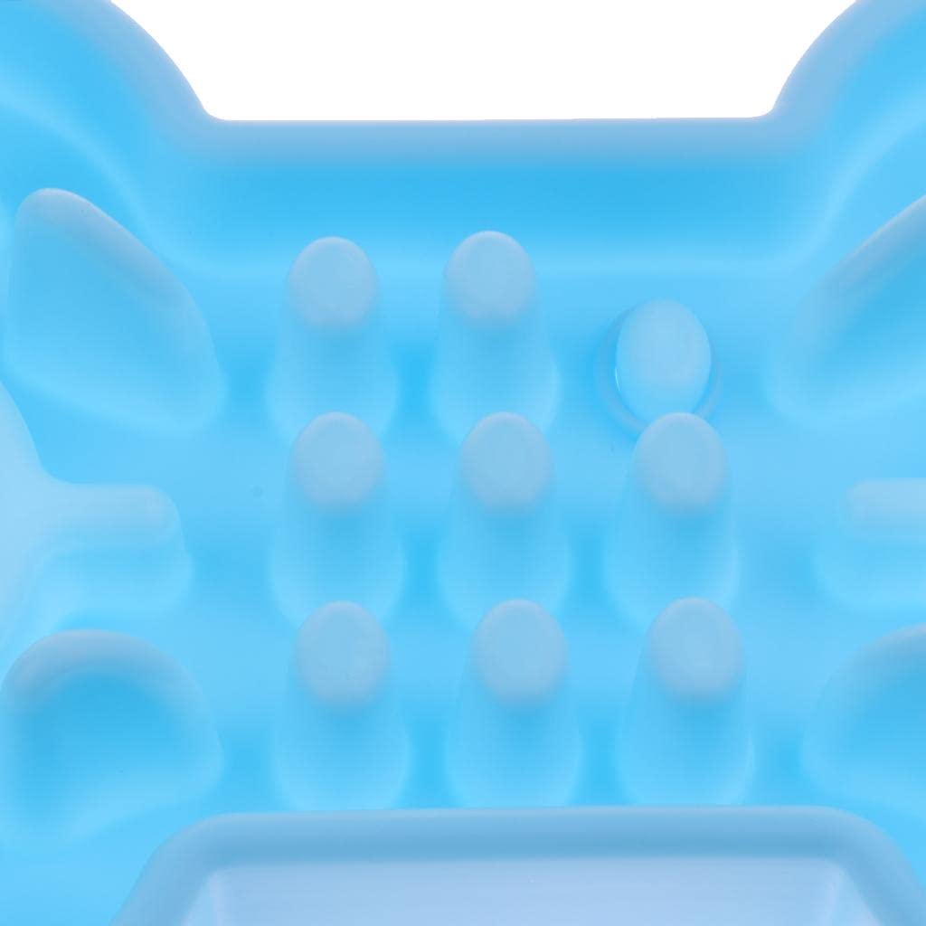 Slow Feed Interactive Pet Bowl for Dogs & Cats - Prevent Bloat & Choking - Blue - Perfect for Mealtime Fun & Portion Control