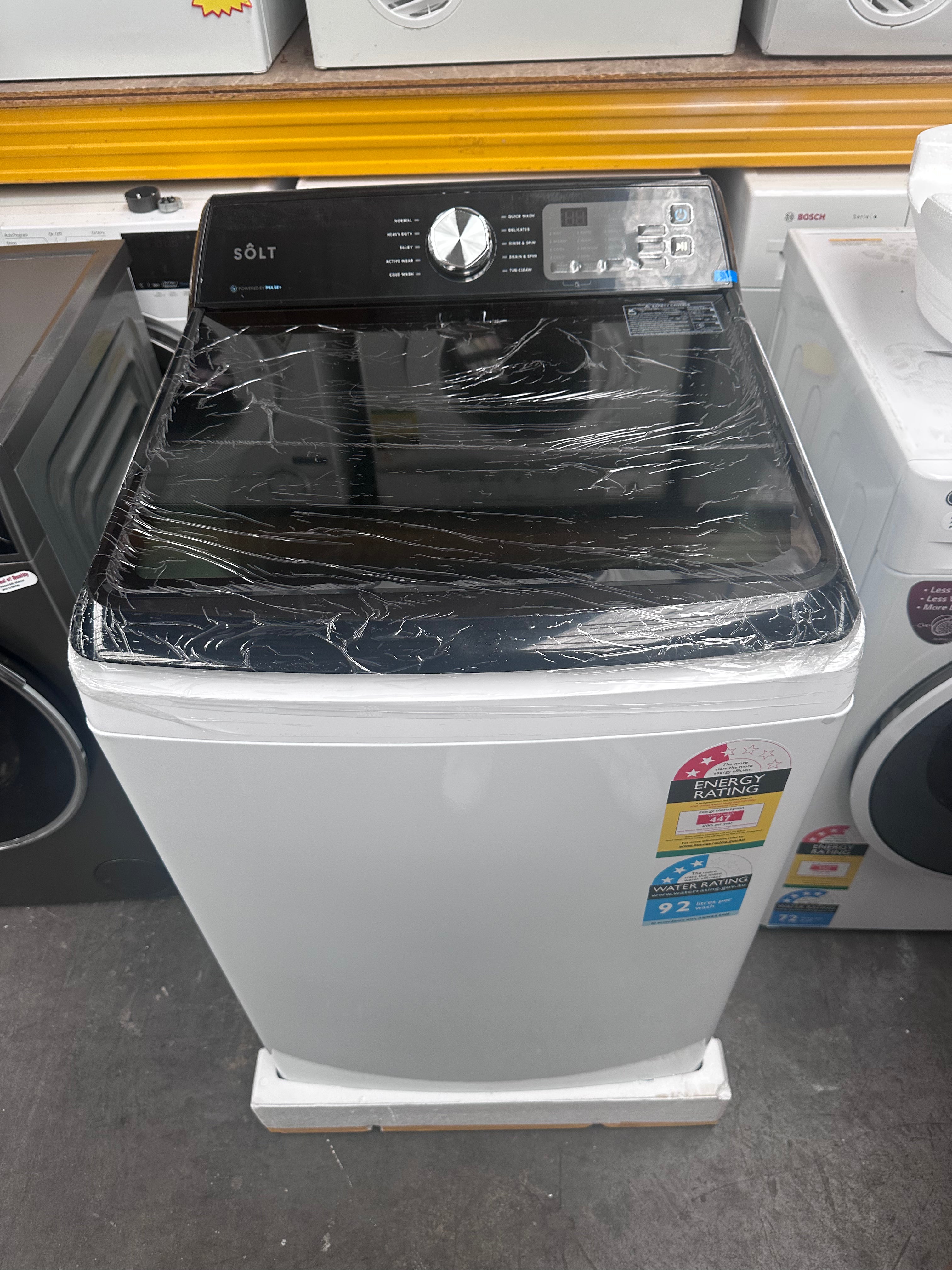 7kg Top Load Washing Machine - Factory Second (Box Damage Only, Unit Undamaged) | Perfect for Small Apartments & Laundry Rooms