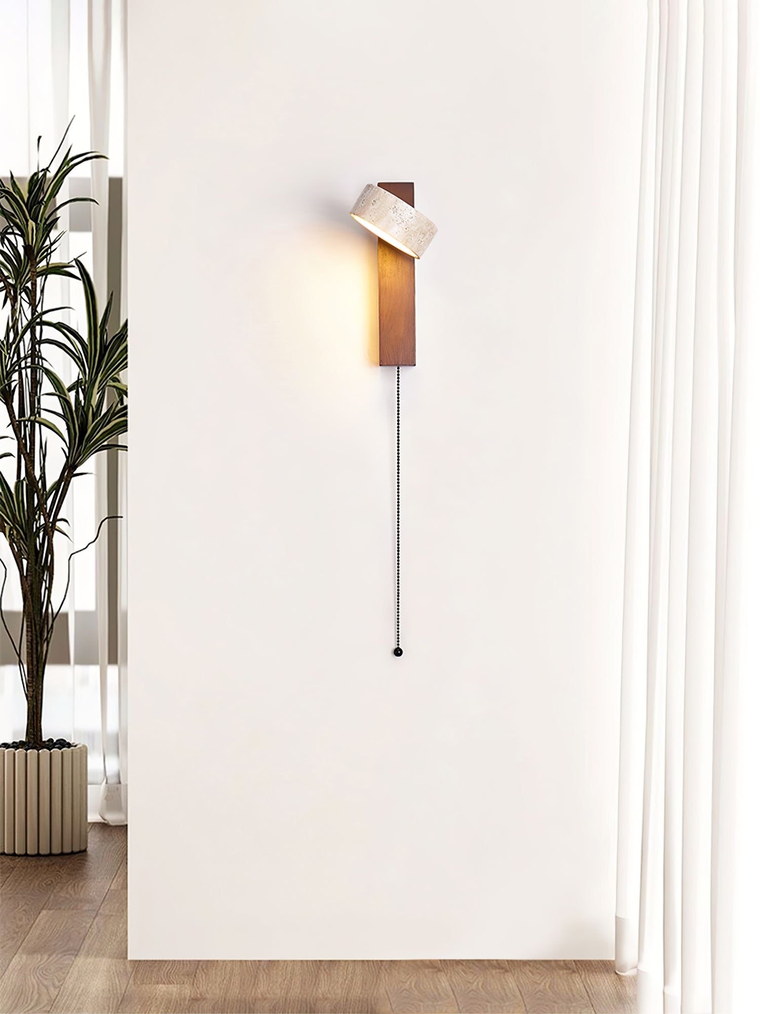 Grove Beam Wall Lamp - Modern LED Wall Light for Bedroom, Living Room, and Hallway - Energy Efficient Indoor Lighting for Home Decor