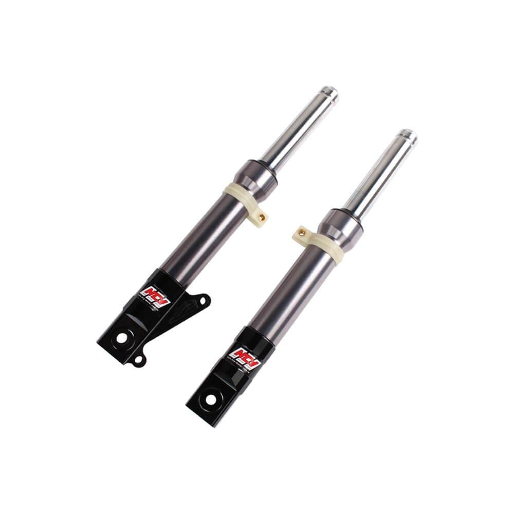 High-Performance Titanium Front Forks with Disc Brake for Honda Ruckus - Upgrade Your Scooter for Street Riding & Urban Commuting