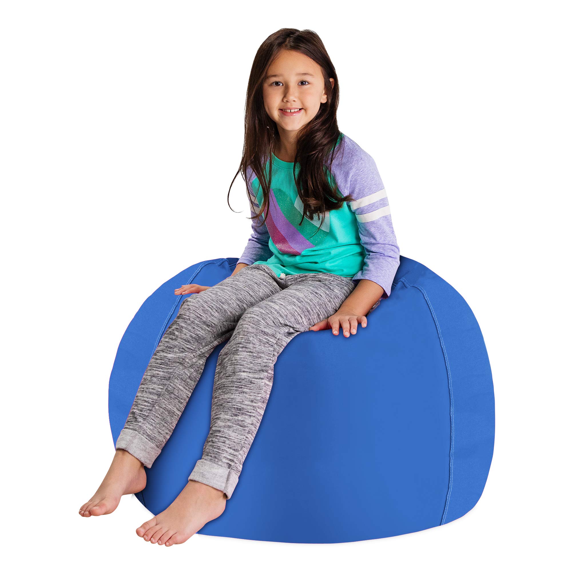 Posh Kids Stuffed Animal Storage Bean Bag Chair Cover - Large 38