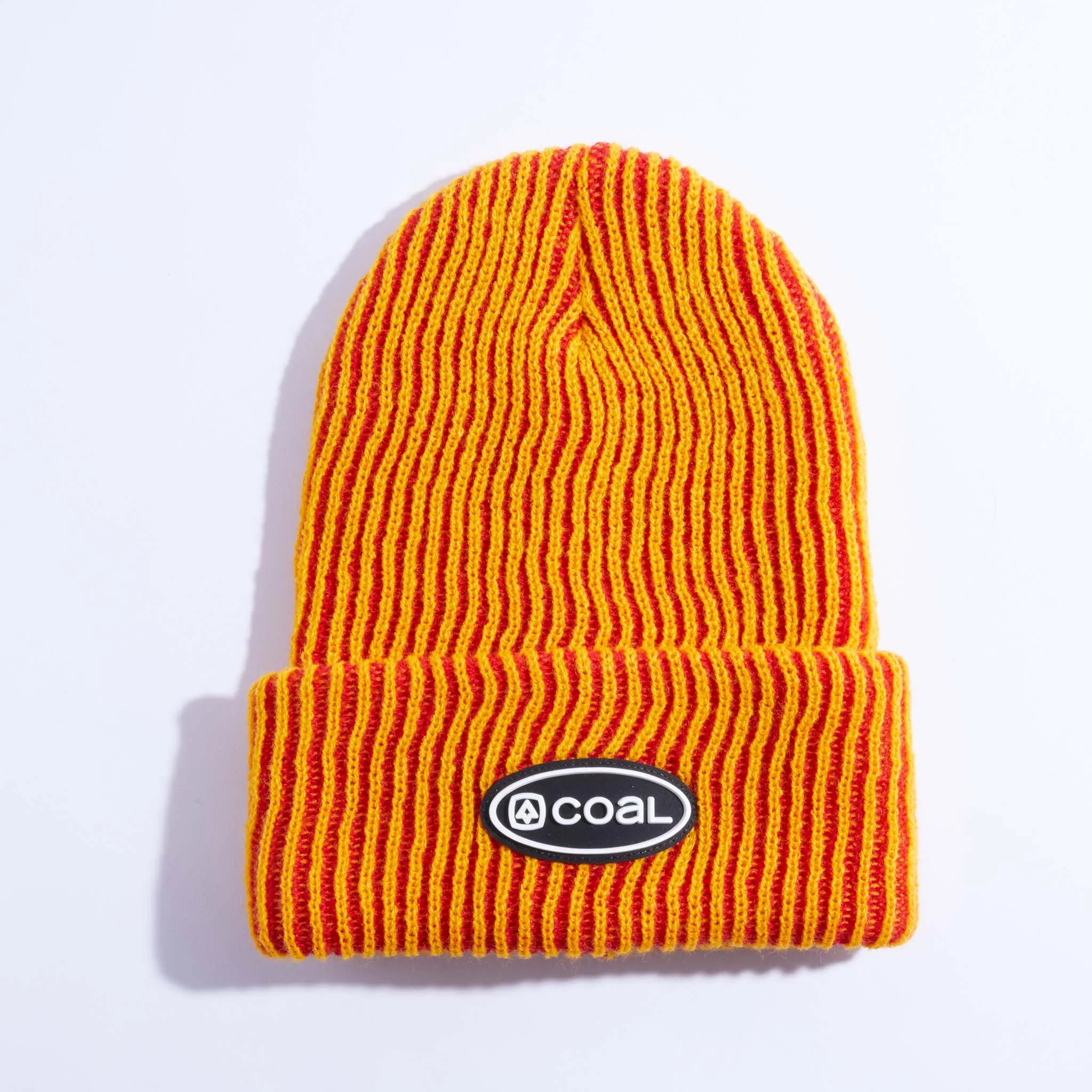 Coal Benny Beanie Hat - Goldenrod Yellow Winter Knit Cap for Men & Women - Perfect for Skiing, Hiking, and Cold Weather Outdoor Activities