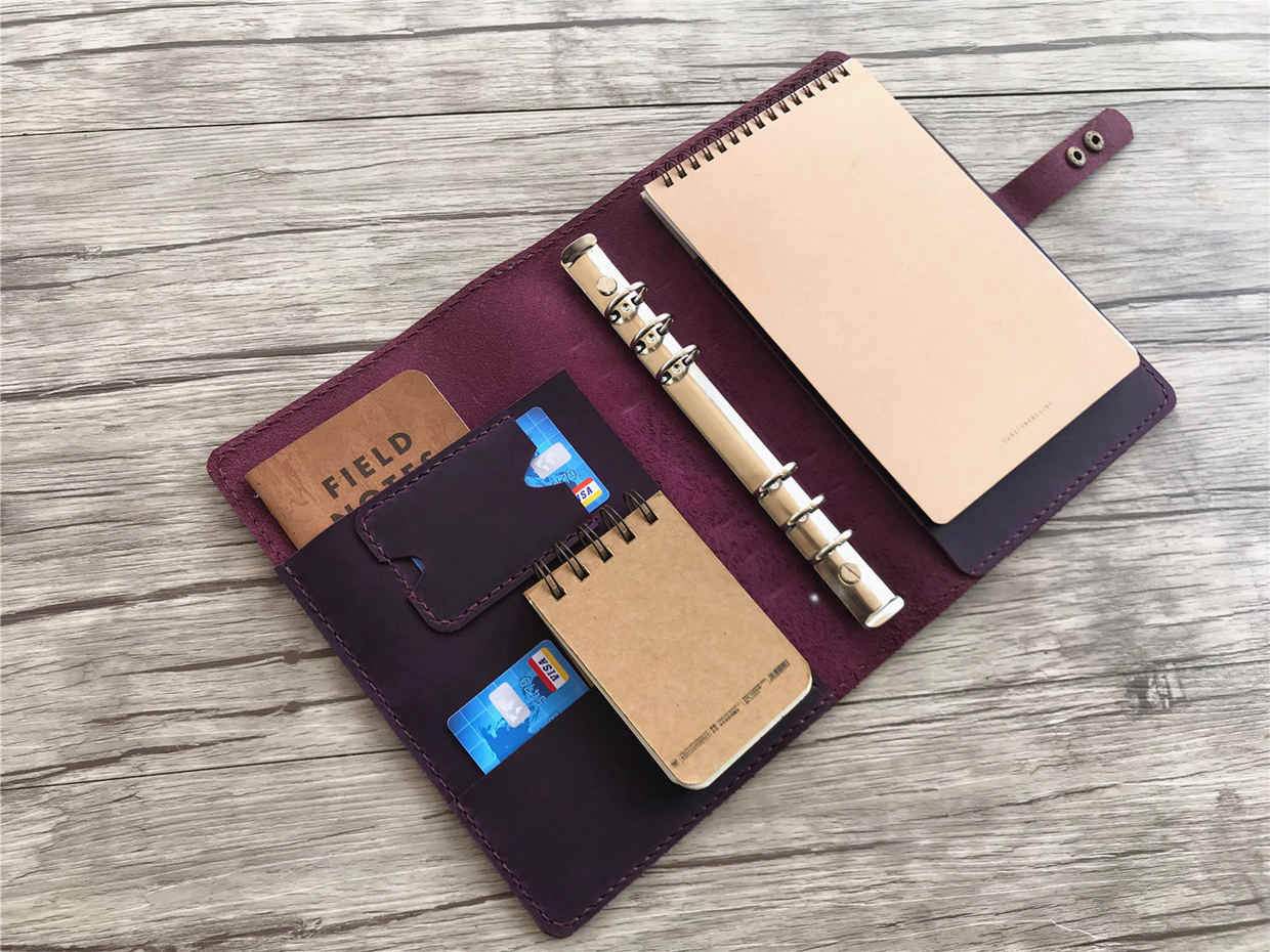 Premium Leather Letter Notepad - Personalized Notebook for Journaling, Writing & Gifts - Perfect for Office, School & Travel Use