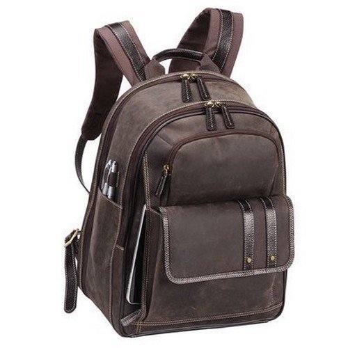 Preferred Nation Tuscany Laptop Backpack for Men & Women - Waterproof 15.6 Inch Computer Bag with USB Charging Port - Perfect for Work, Travel & College Students