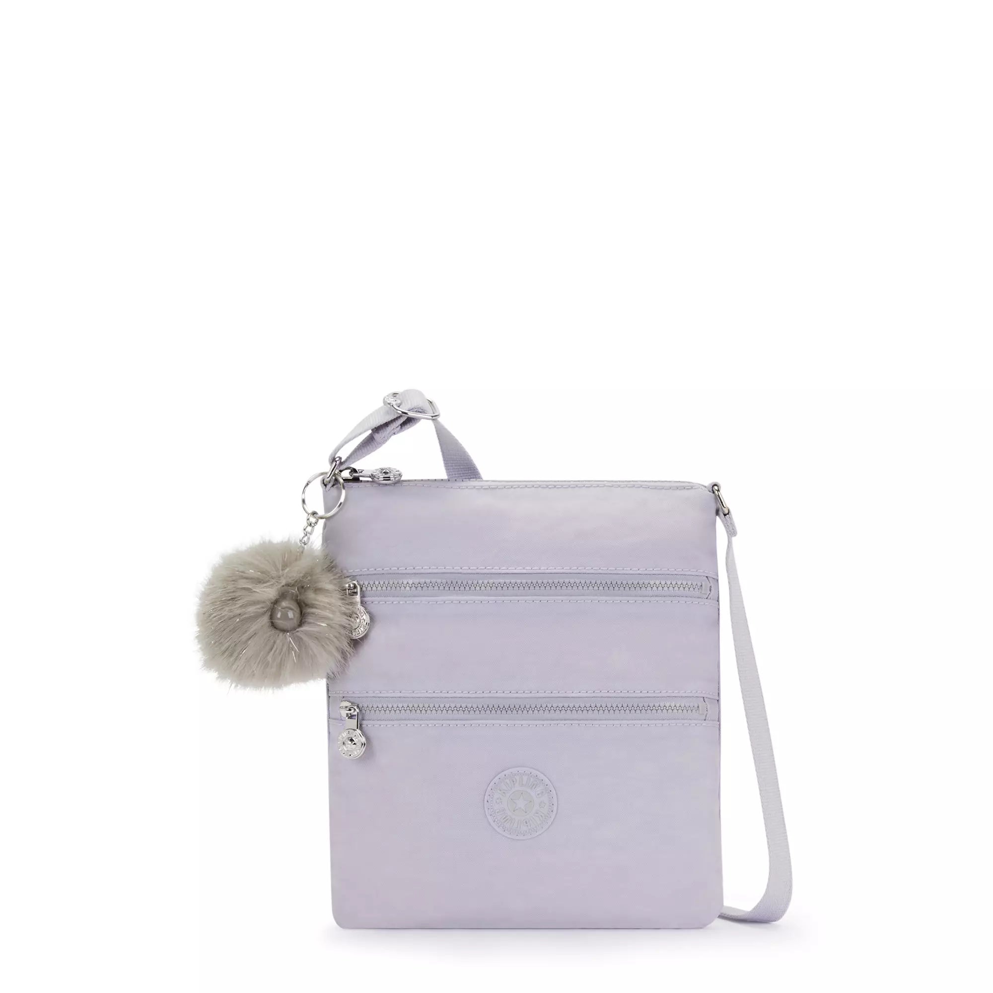 Kipling Keiko Crossbody Mini Bag - Fresh Lilac GG | Stylish & Lightweight Purse for Women | Perfect for Travel, Shopping & Everyday Use