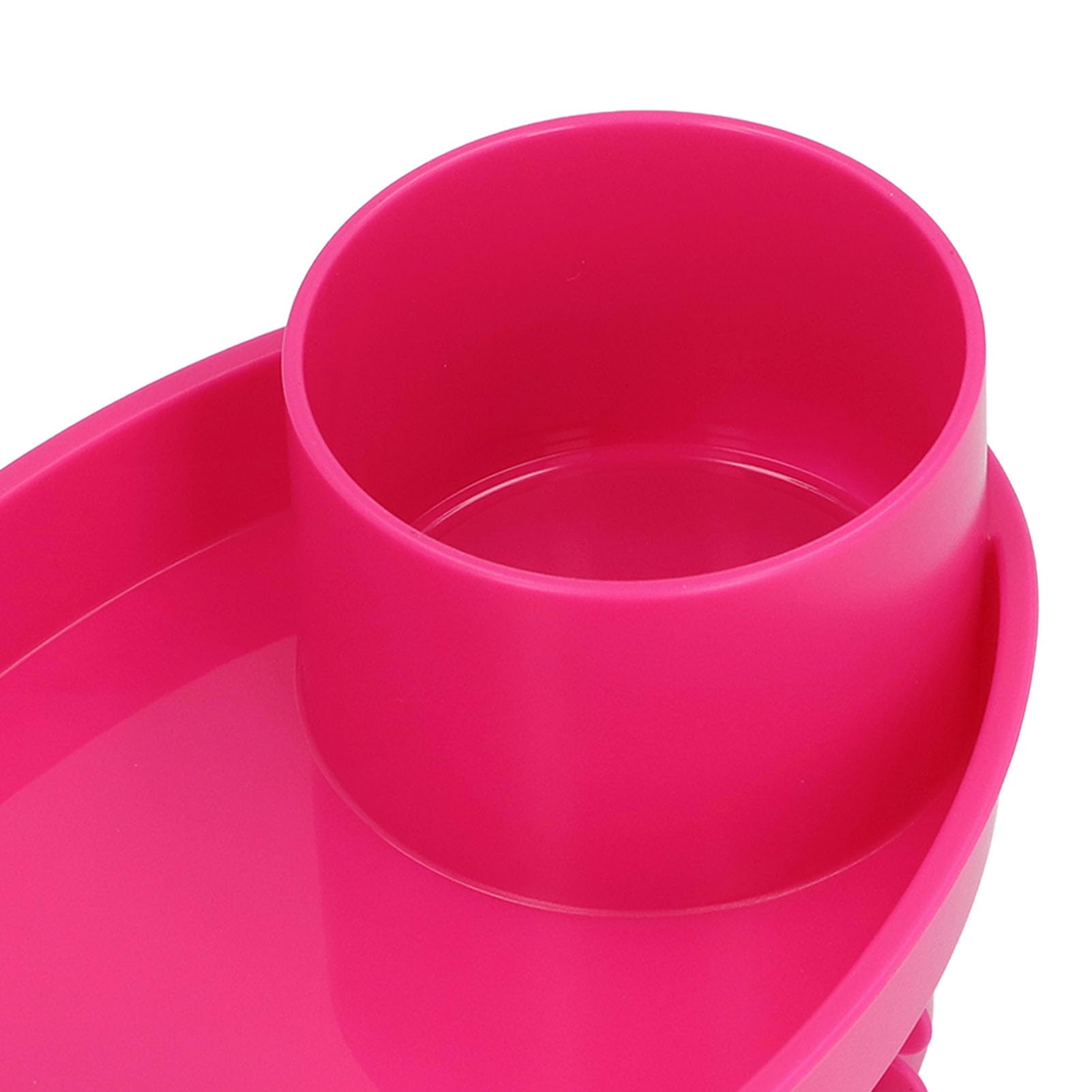 Portable Car Seat Snack Tray with Cup Holder - Multifunctional Travel Feeding Tray for Strollers, High Chairs & Road Trips - Perfect for Toddlers Snacking On-the-Go