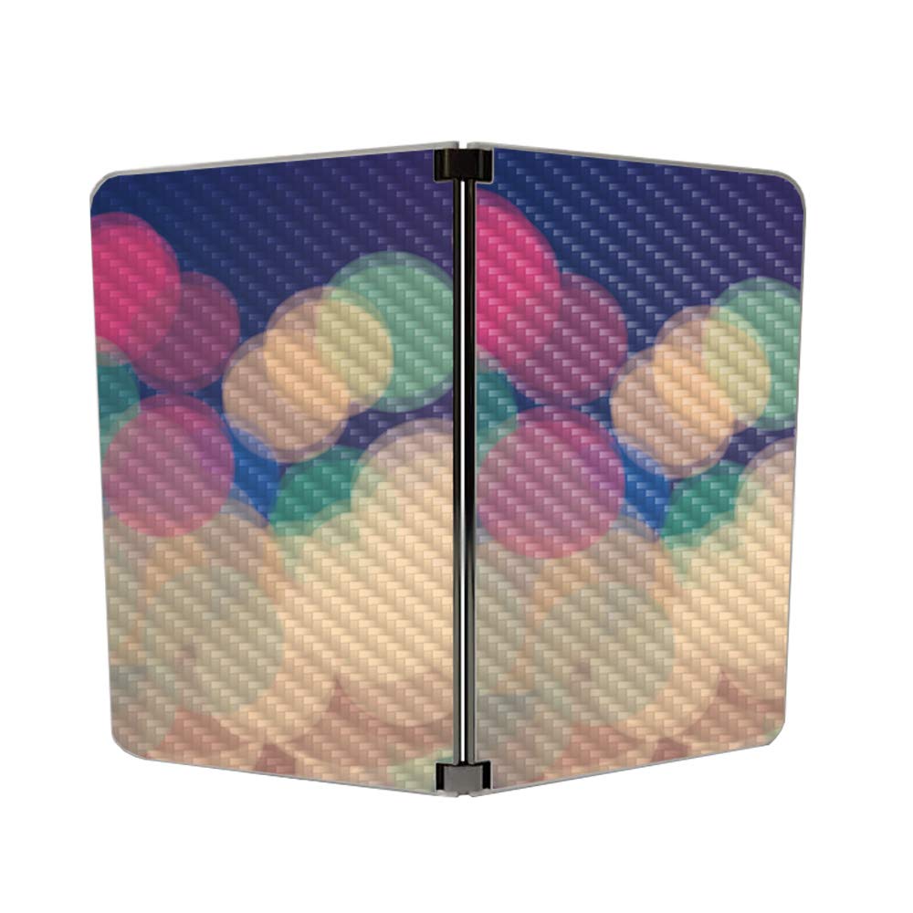 Premium Carbon Fiber Skin for Microsoft Surface Duo - Protective & Durable Textured Cover | Easy to Apply & Remove | Made in USA | Perfect for Work, Travel & Everyday Use