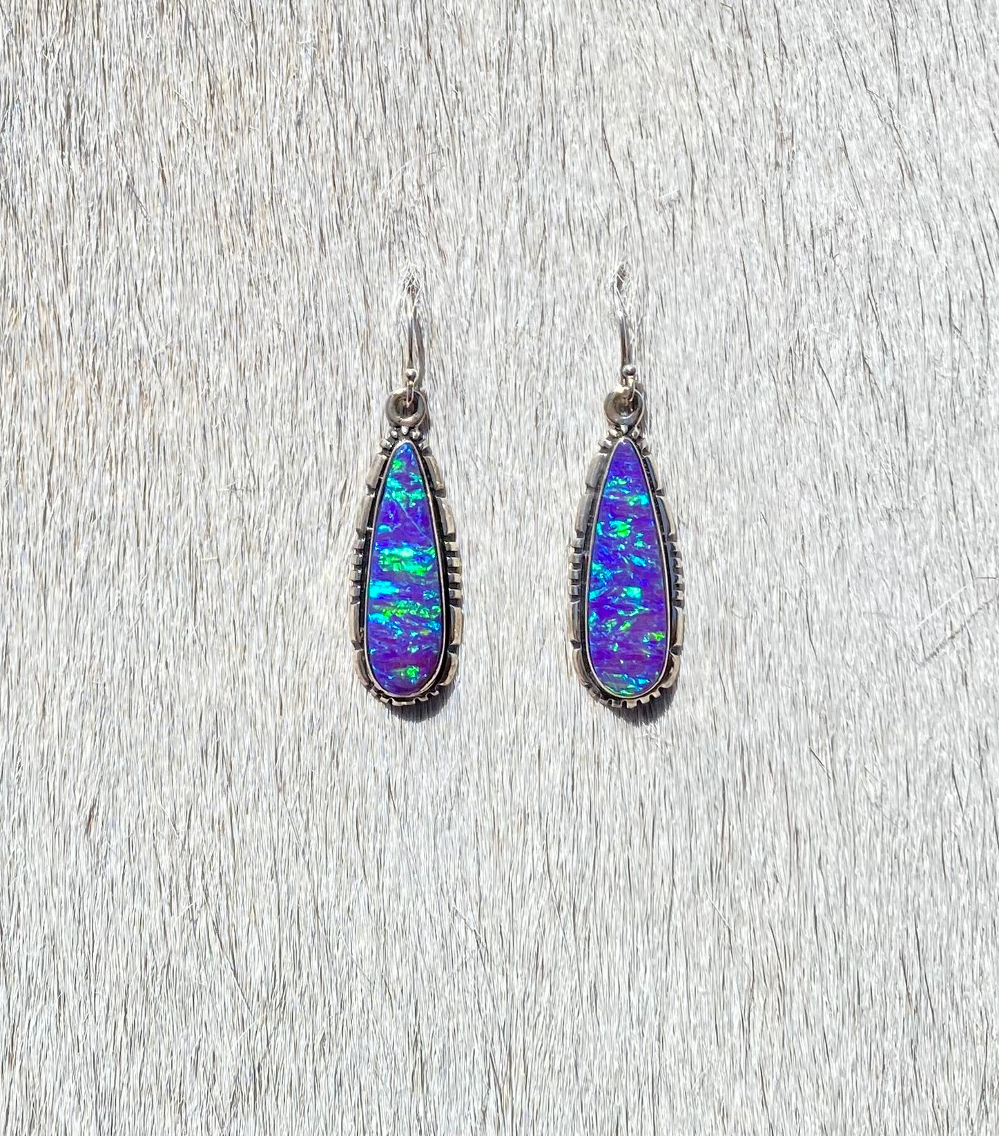 Purple Opalite Earrings for Women – Dainty Gemstone Stud Earrings | Perfect for Everyday Wear & Special Occasions