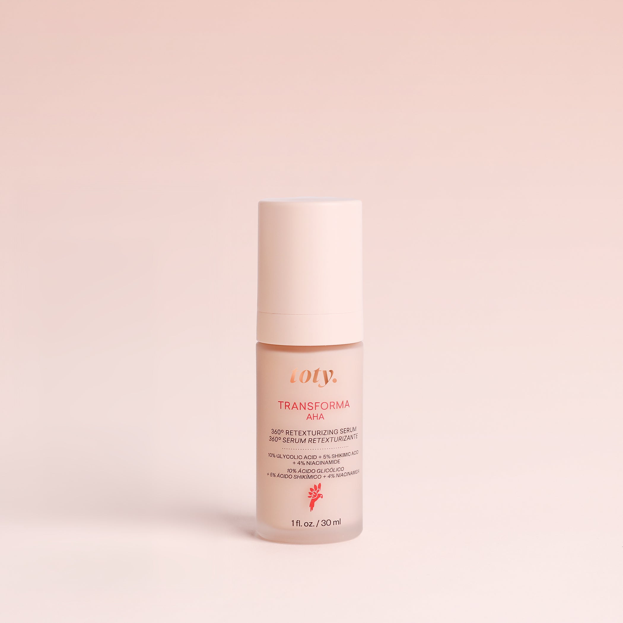 Transform AHA Serum for Face - Exfoliating & Brightening Treatment with Glycolic Acid - Perfect for Acne, Wrinkles & Dark Spots - Morning & Night Skincare Routine