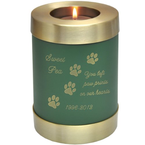 Sage - Paw Print Trail Engraved