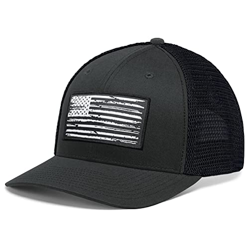 Dark Grey/White Flag