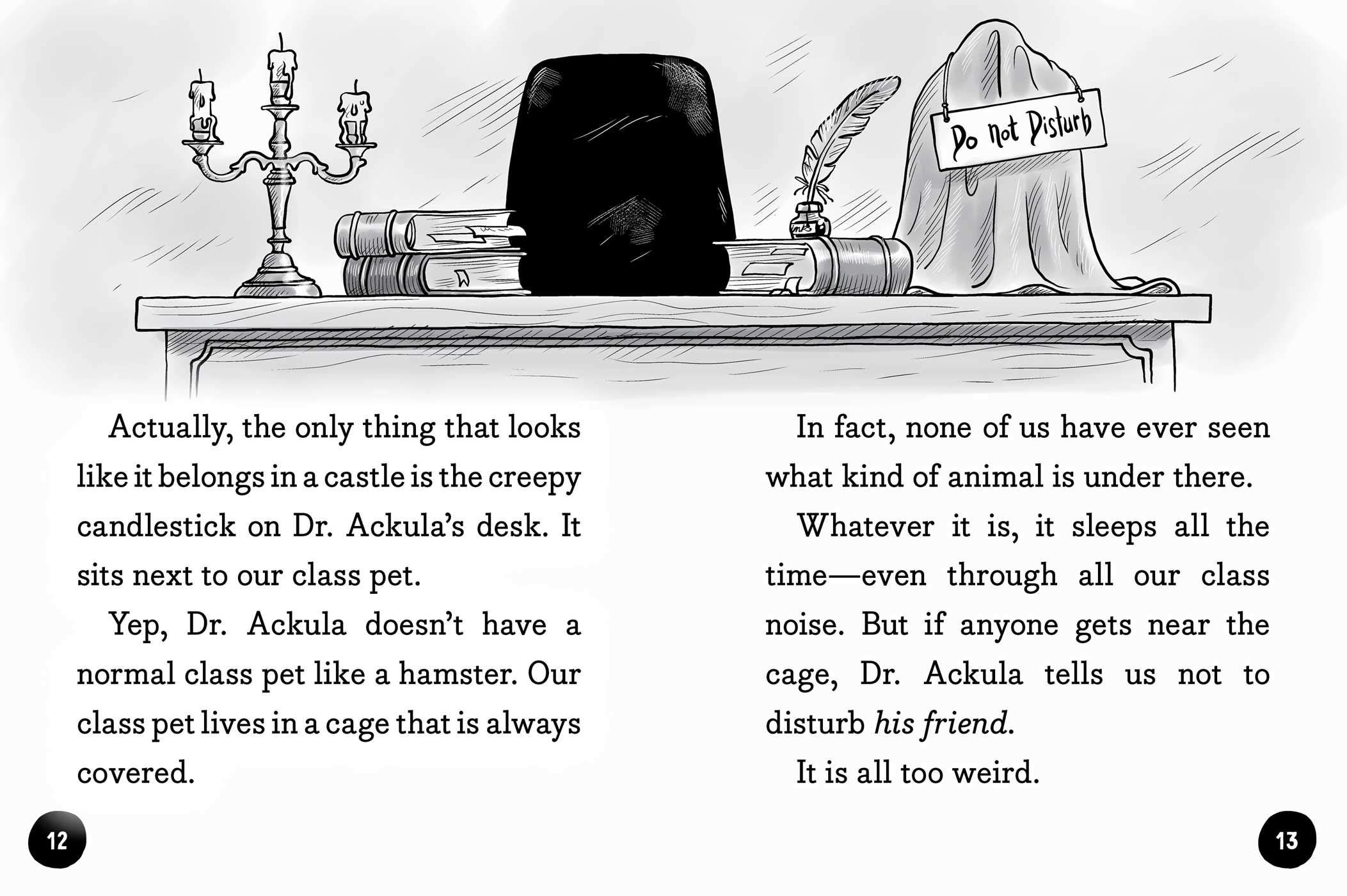 The Vampire Ate My Homework - Book 13 of Desmond Cole Ghost Patrol Series | Spooky Middle Grade Chapter Book for Kids | Perfect for Halloween Reading & Classroom Storytime
