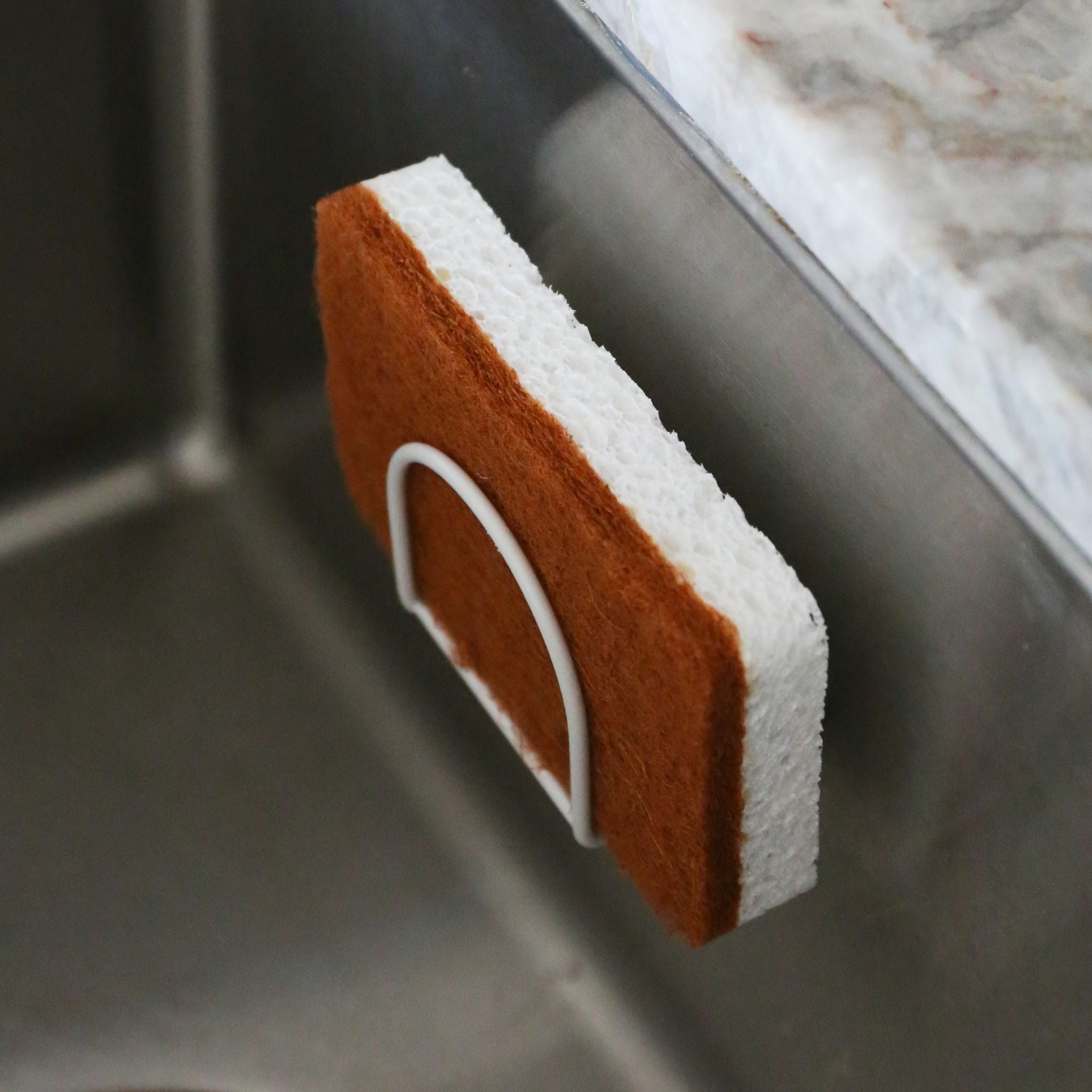 Natural Cellulose and Sisal Scrub Sponge - Eco-Friendly Kitchen Scourer for Pots & Pans (Set of 2, Cinnamon Scent) - Perfect for Dishwashing, Stain Removal, and Gentle Cleaning