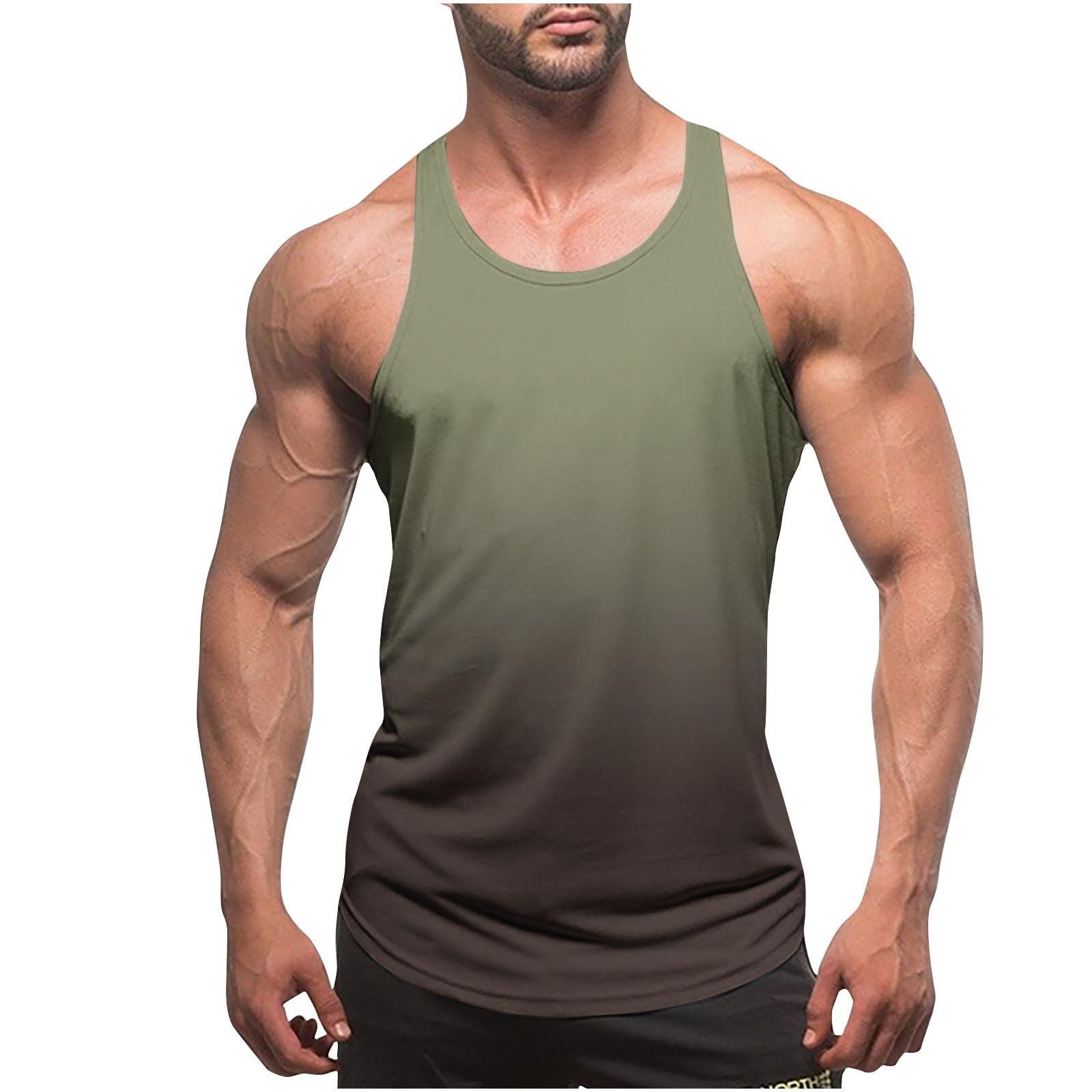 Men's Y-Back Tank Tops - Breathable Gym & Athletic Muscle Shirts - Sleeveless Quick-Dry Workout Shirts for Running, Training & Casual Wear