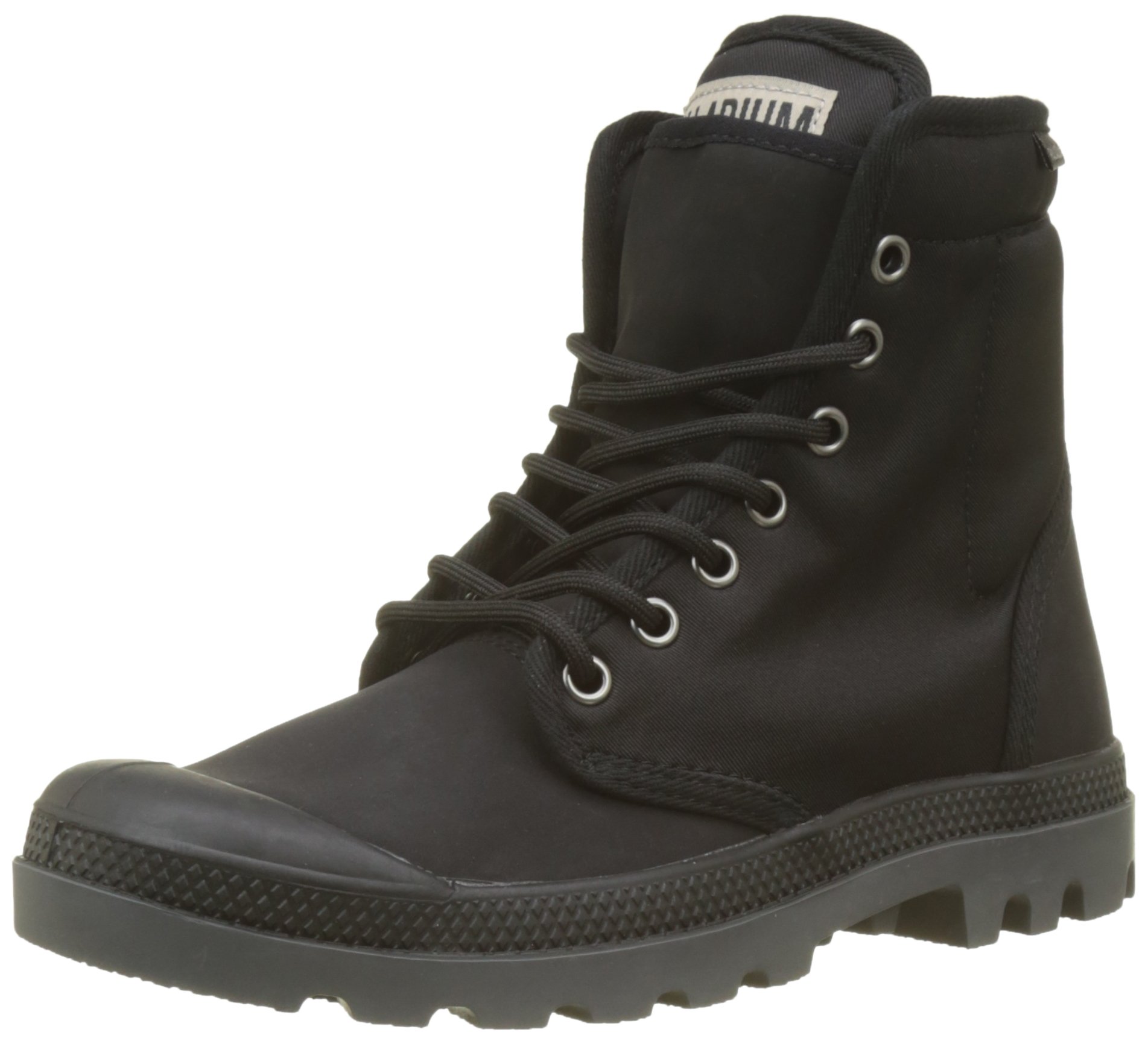 Palladium Women's Pampa Solid Ranger TP Textile Black Boots Size 7 US - Waterproof Hiking & Outdoor Adventure Boots for Women