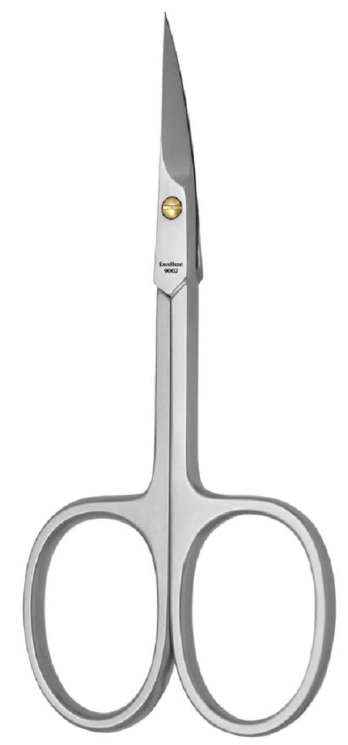 Premium Stainless Steel SGI 9003 Nail Scissors - Baby, Thread & Nose Scissors with Curved Cuticle Design (9cm) for Safe Grooming, Manicures & First Aid Kits