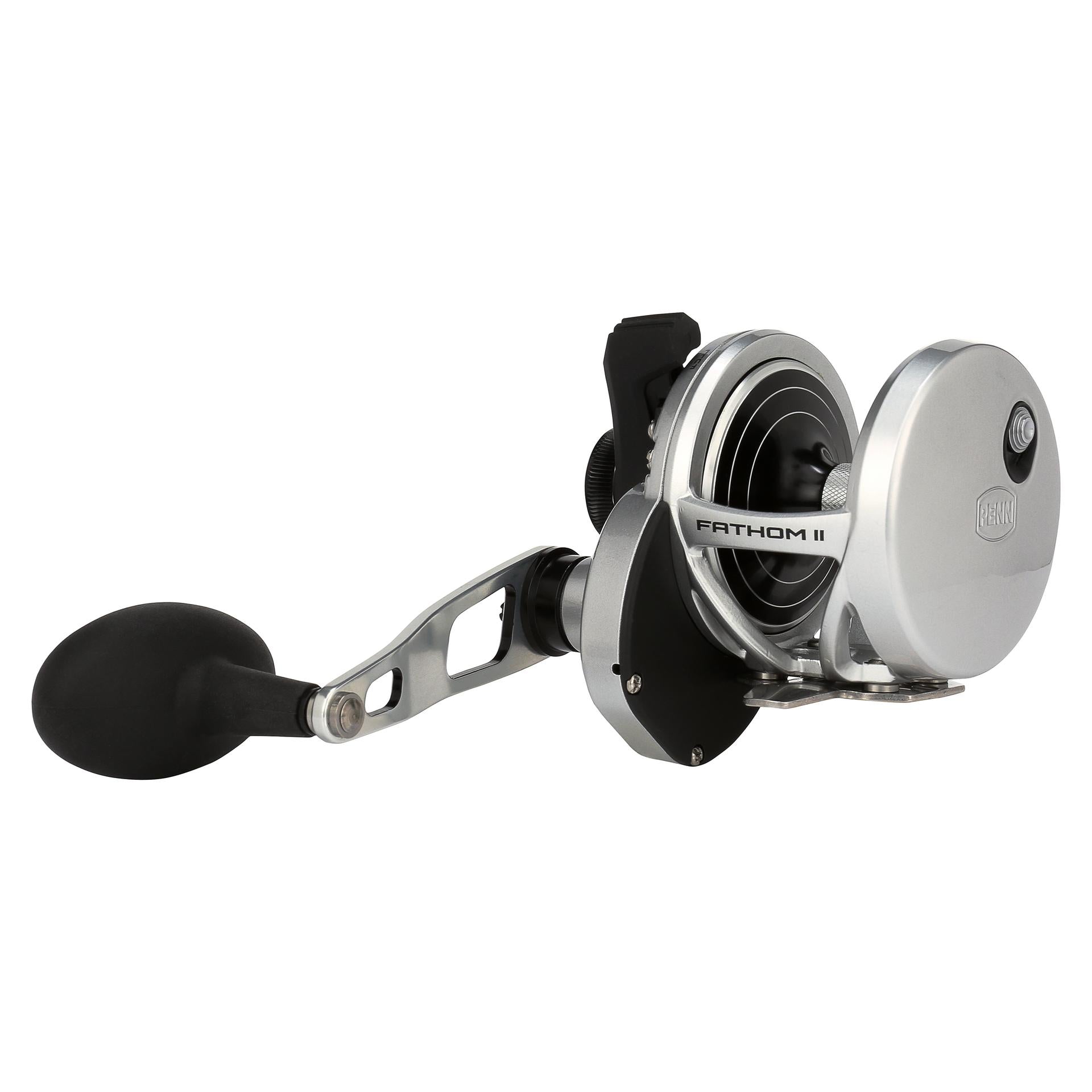 Penn Fathom II Lever Drag Conventional Fishing Reel - Saltwater & Freshwater Trolling Reel for Offshore & Inshore Fishing - Perfect for Deep Sea, Surf Casting & Boat Fishing