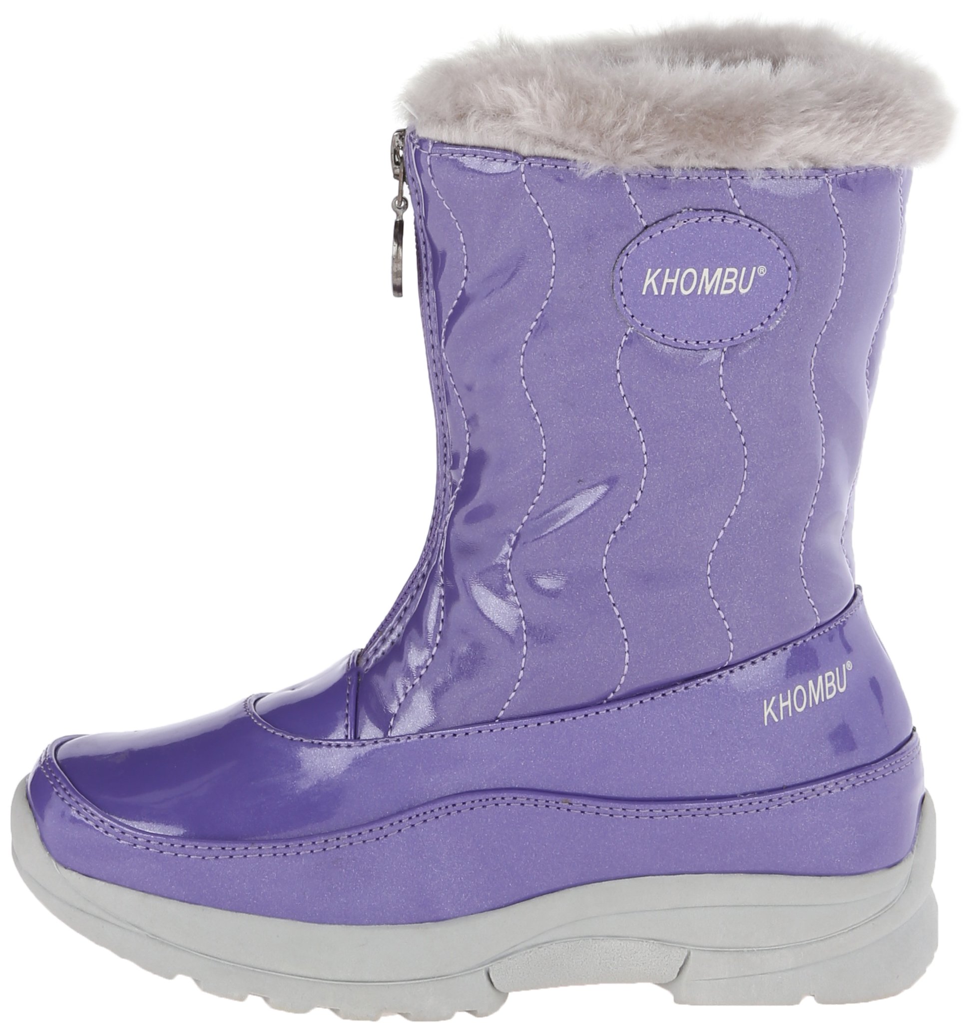 Khombu Sasha Waterproof Winter Snow Boots for Kids - Warm & Comfortable Cold Weather Boots for Boys & Girls - Perfect for Snow Play, Sledding & Outdoor Winter Activities
