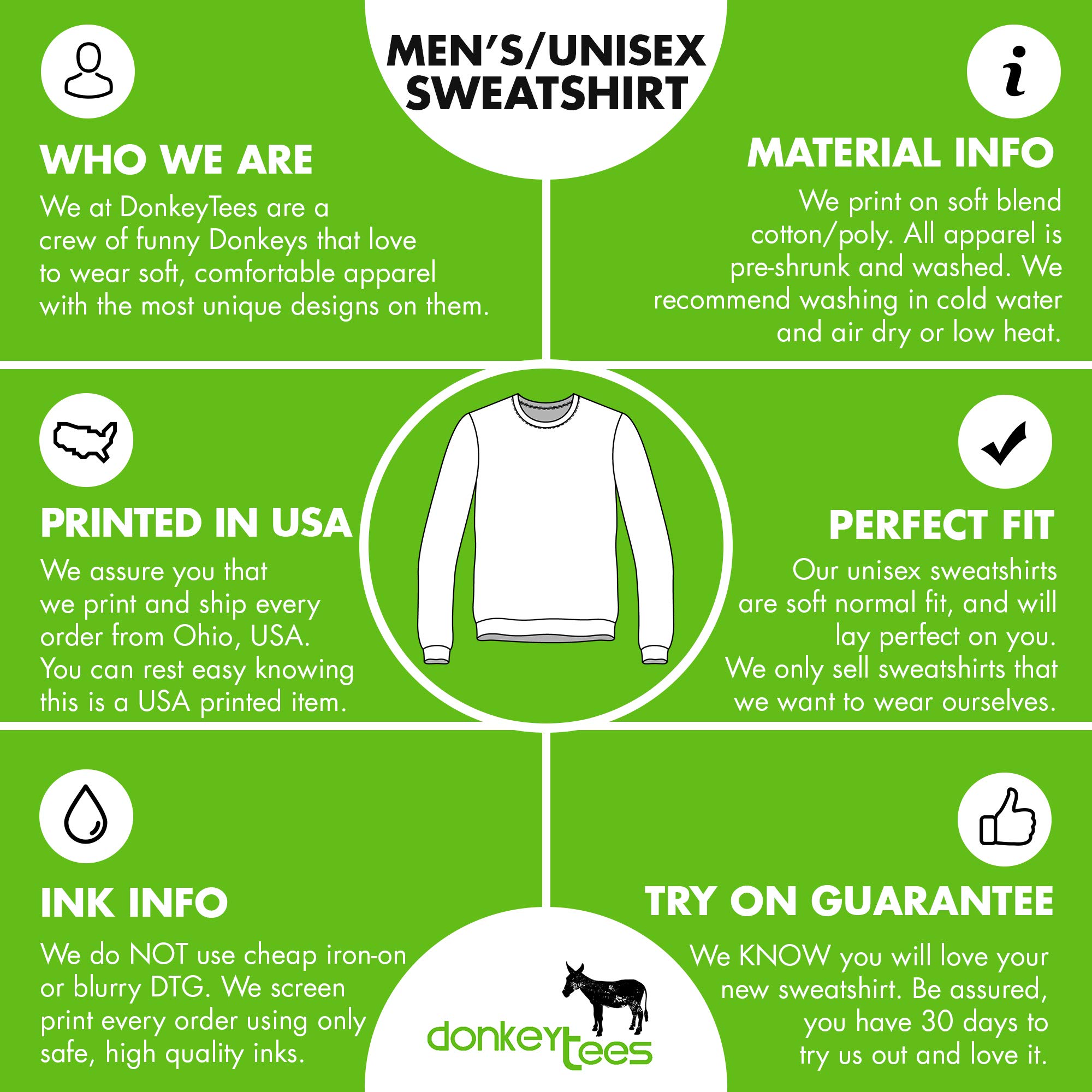 Vegan Protein Crewneck Sweatshirt - Plant-Based Comfort Fit Pullover for Gym & Casual Wear | Eco-Friendly Athleisure Top