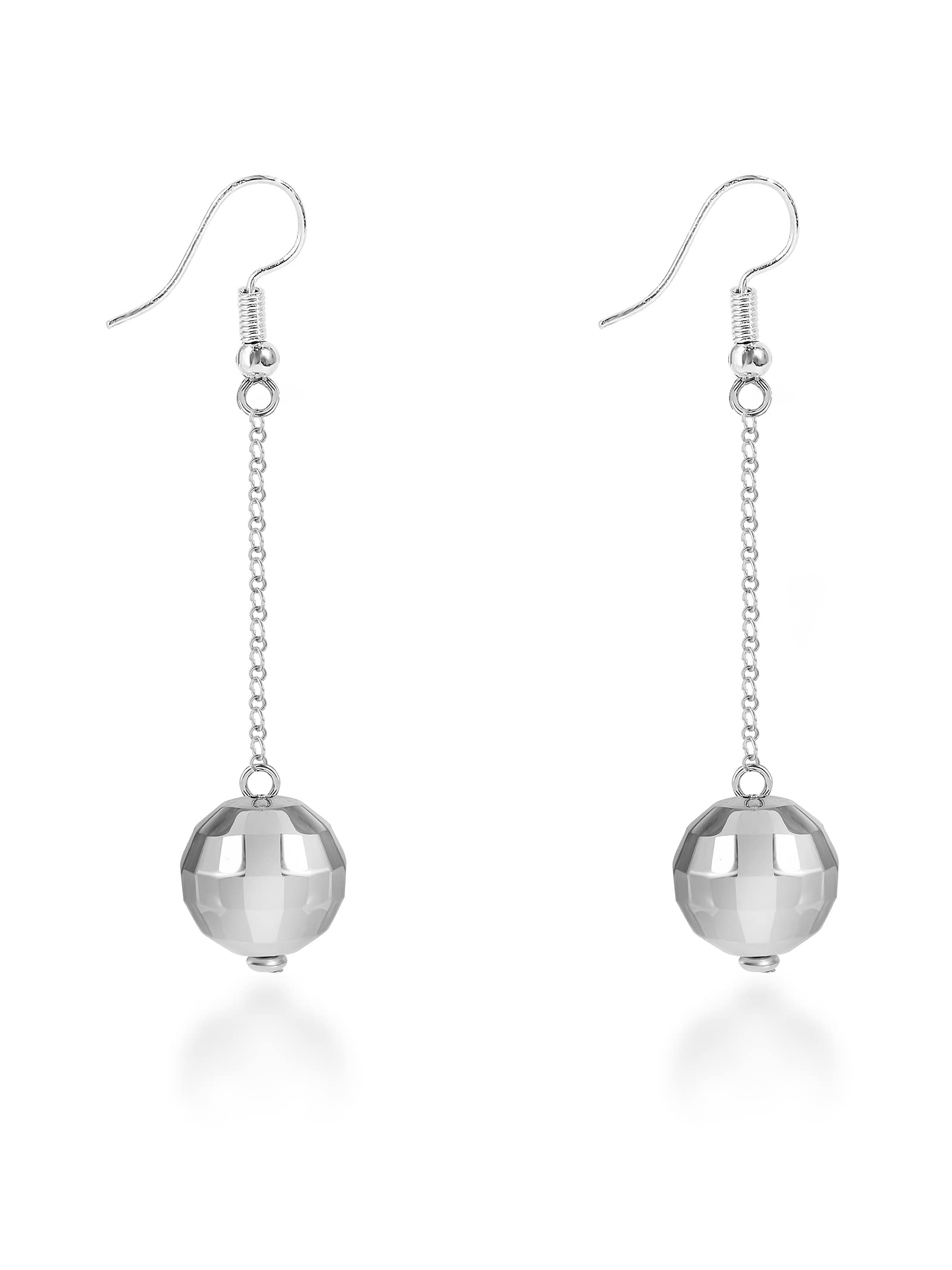 Sparkling Disco Ball Earrings for Women - Trendy Party Jewelry for Nightlife, Concerts & Festivals - Perfect Gift for Dancers & Music Lovers