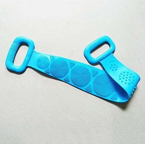 Double Sided Silicone Exfoliating Shower Scrubber Belt - Body Scrub Towel & Back Scrubber for Deep Cleansing | Perfect for Spa, Bath & Exfoliation Routine