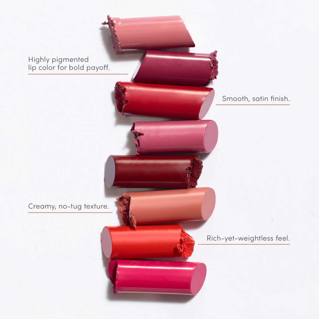 Jane Iredale ColorLuxe Hydrating Cream Lipstick - Long Lasting Moisturizing Lip Color with Natural Ingredients | Perfect for Everyday Wear & Special Occasions