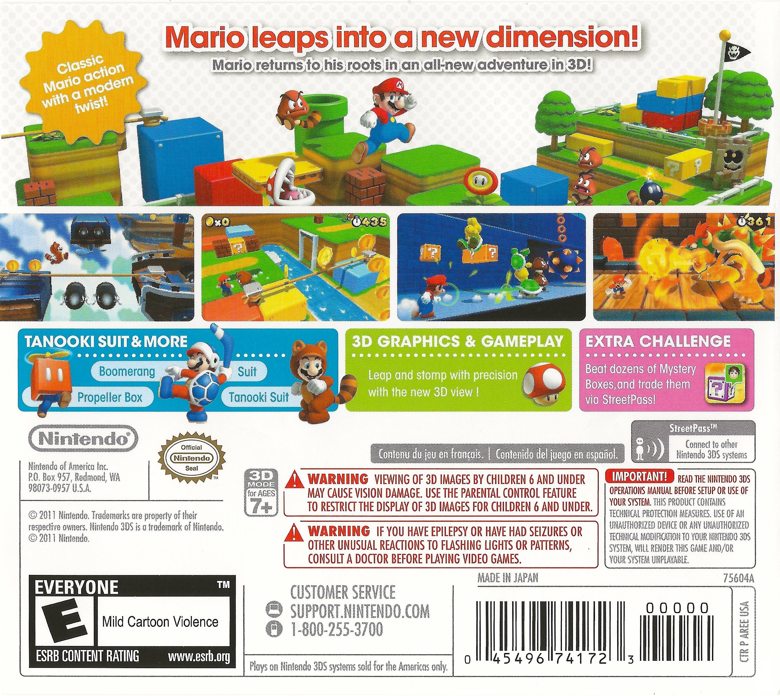 Super Mario 3D Land - Nintendo Switch Game | Adventure Platformer for Kids & Adults | Perfect for Family Game Nights & Travel Entertainment