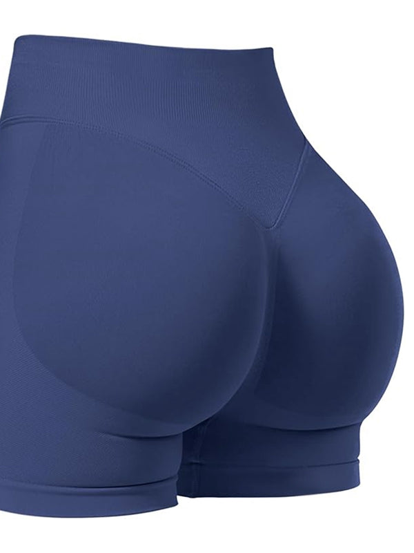 ZASUWA Women's High Waisted Scrunch Butt Lifting Workout Shorts - Spandex Gym Yoga Running Shorts for Women - Perfect for Fitness, Yoga & Lounge Wear