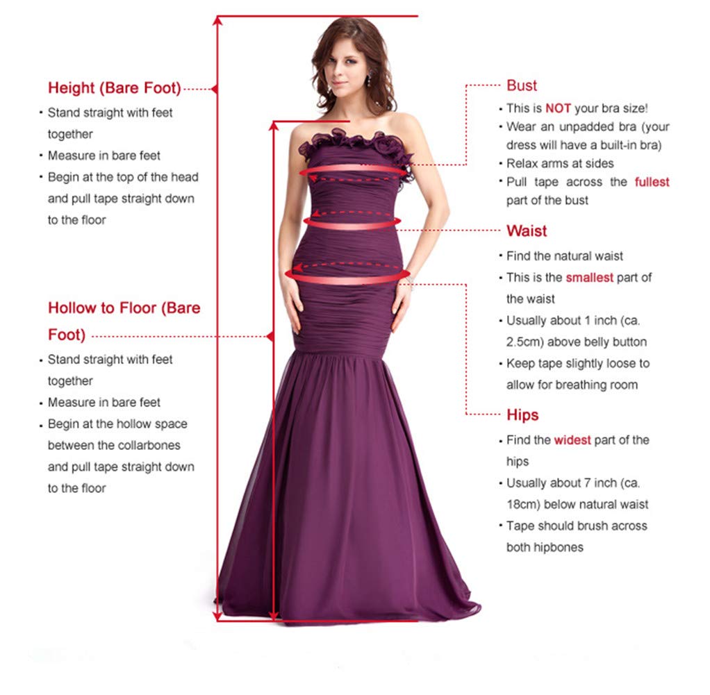 Honeydress Women's Elegant Spaghetti Strap Open Back Prom Dress - Satin V-Neck Evening Gown with Bow for Formal Party, Wedding, Homecoming (Ivory)