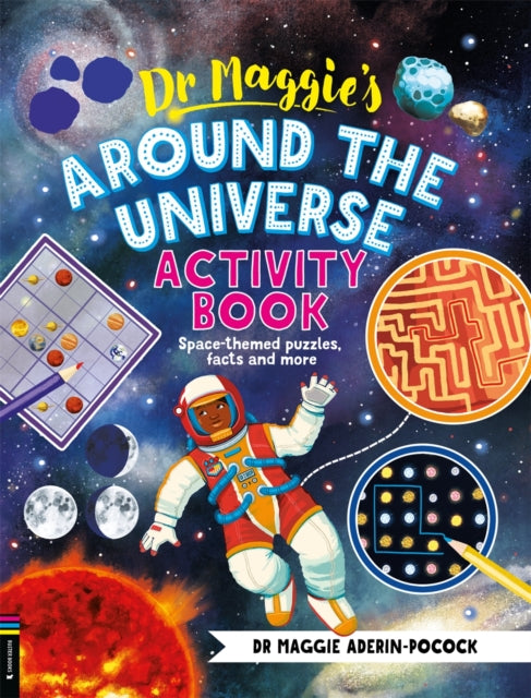 Dr. Maggie’s Space Adventure Activity Book - Fun Universe Themed Mazes, Math Games & STEM Learning for Kids | Perfect for Homeschooling & Classroom Educational Activities