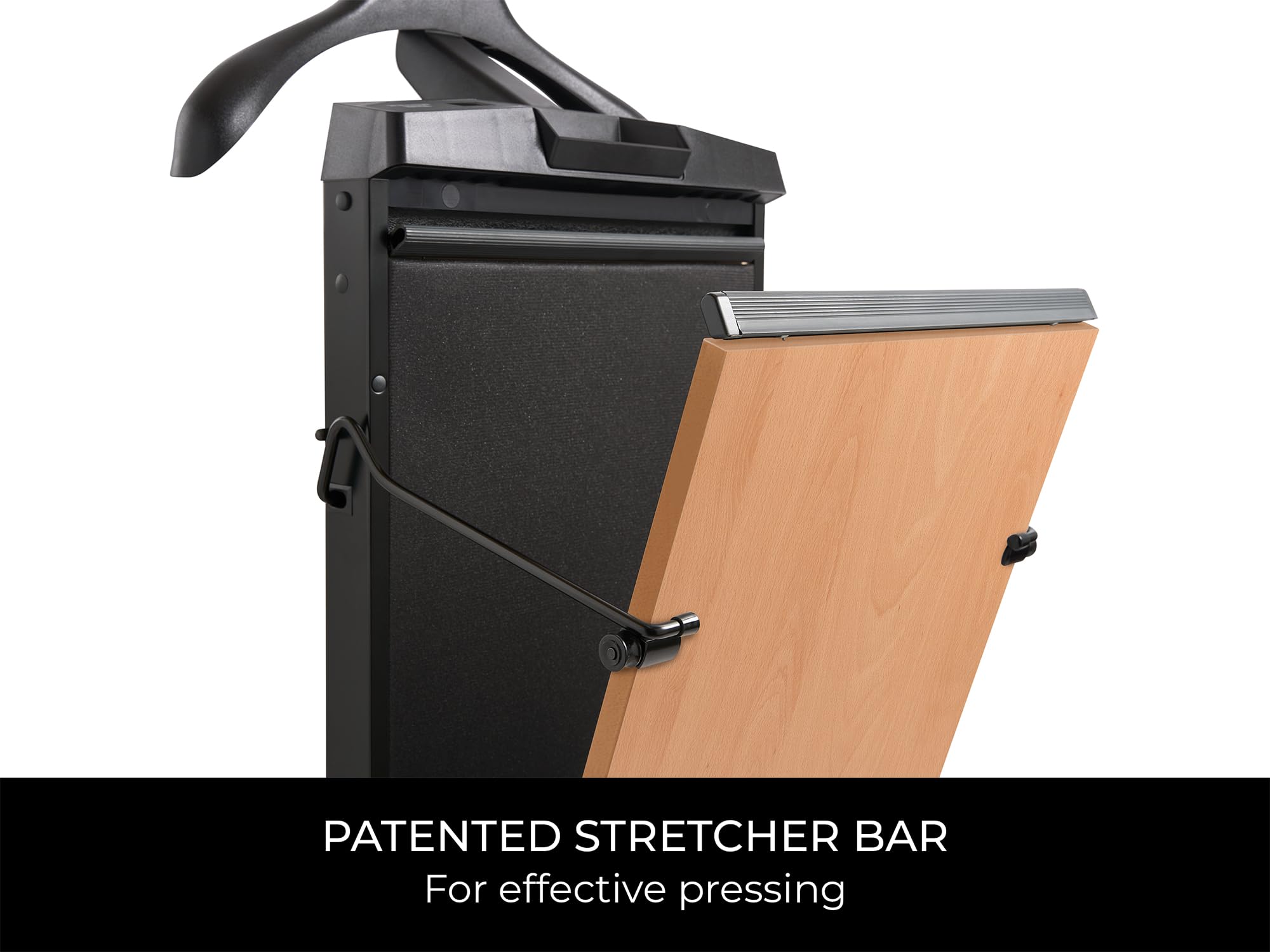 Corby 7700 Professional Beech Wood Pants Press - Perfect for Home & Office Garment Care, Wrinkle-Free Clothing Maintenance