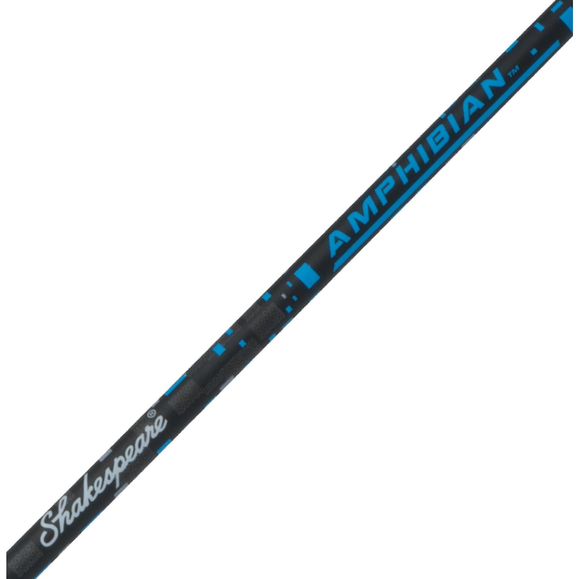Amphibian® Spinning Fishing Rod and Reel Combo - Lightweight Graphite Freshwater/Saltwater Fishing Gear for Bass, Trout, Walleye - Perfect for Shore Fishing, Boat Angling, and Tournament Casting