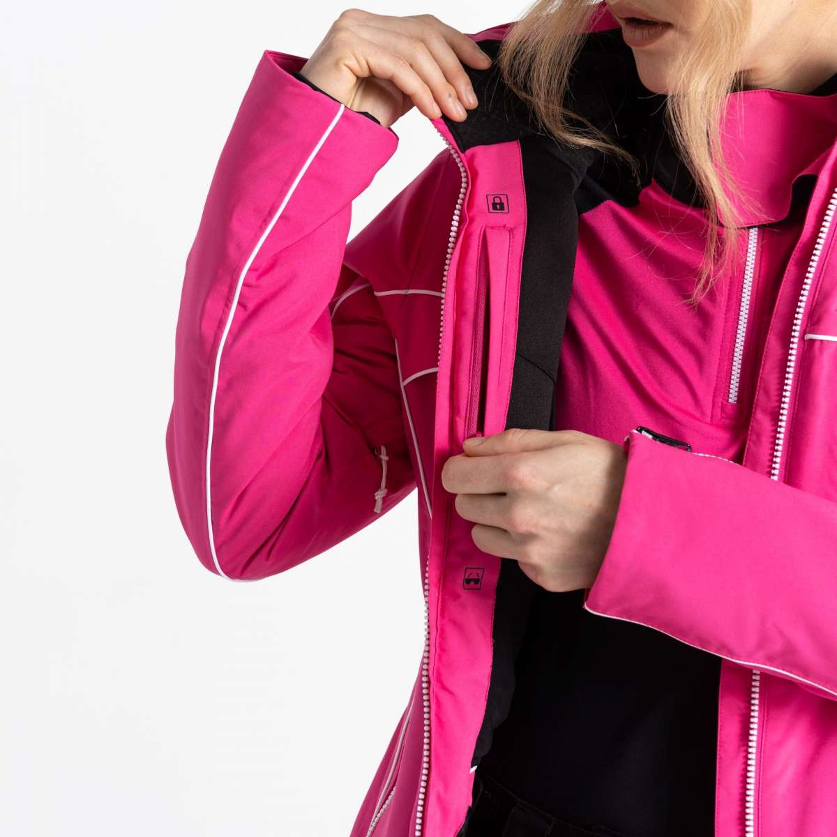 Dare2B Women's Insulated Winter Jacket 2024 - Waterproof Windproof Ski Coat for Cold Weather, Hiking & Outdoor Activities