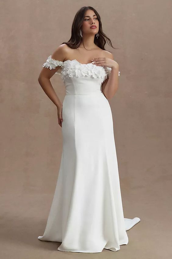 Jenny Yoo Willow Gown - Elegant Wedding Dress for Brides | Perfect for Beach, Garden & Formal Weddings