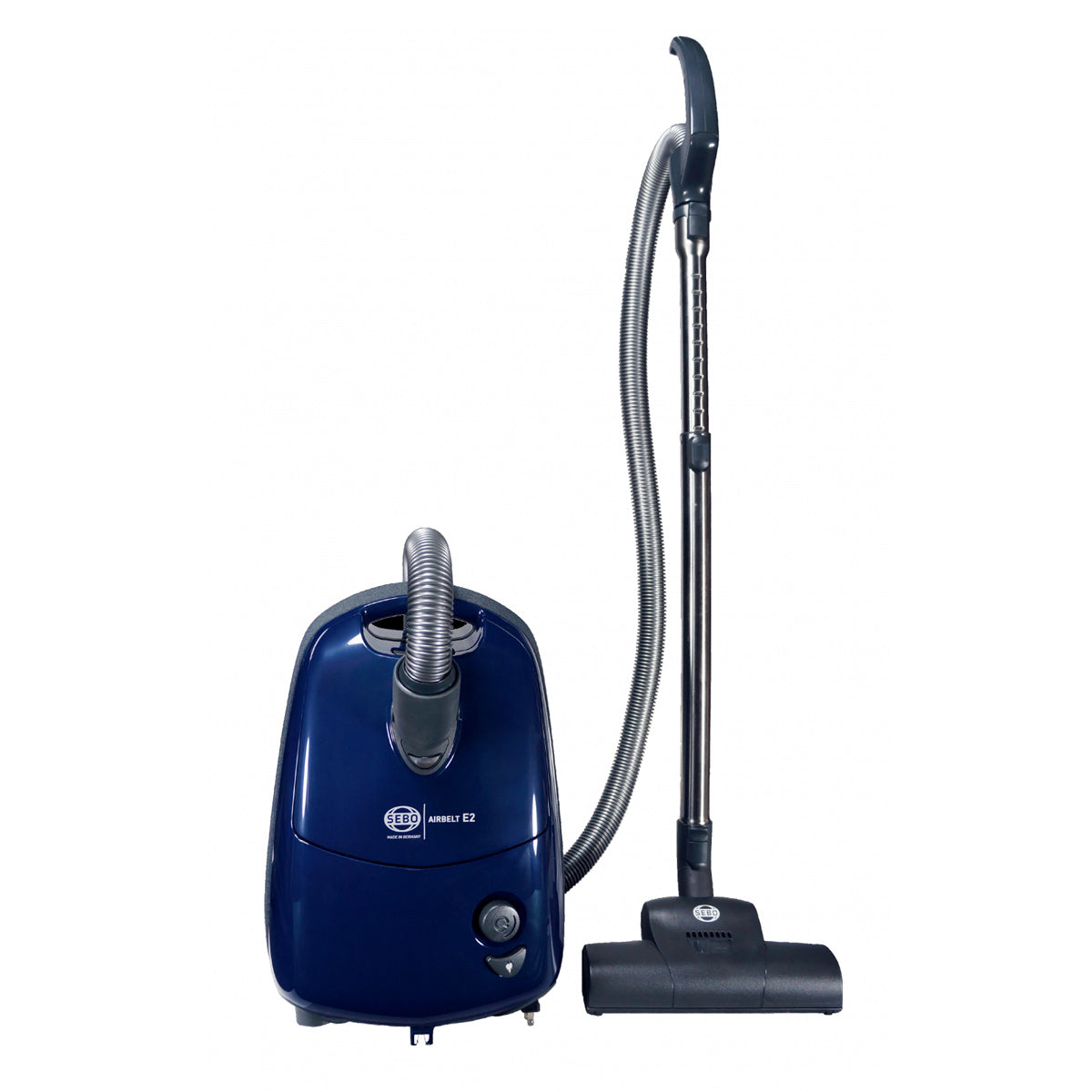 SEBO E2 Premium Canister Vacuum Cleaner - Powerful Suction, HEPA Filtration, Lightweight Design for Hardwood Floors & Carpets | Perfect for Home Cleaning, Pet Hair Removal & Allergy Relief