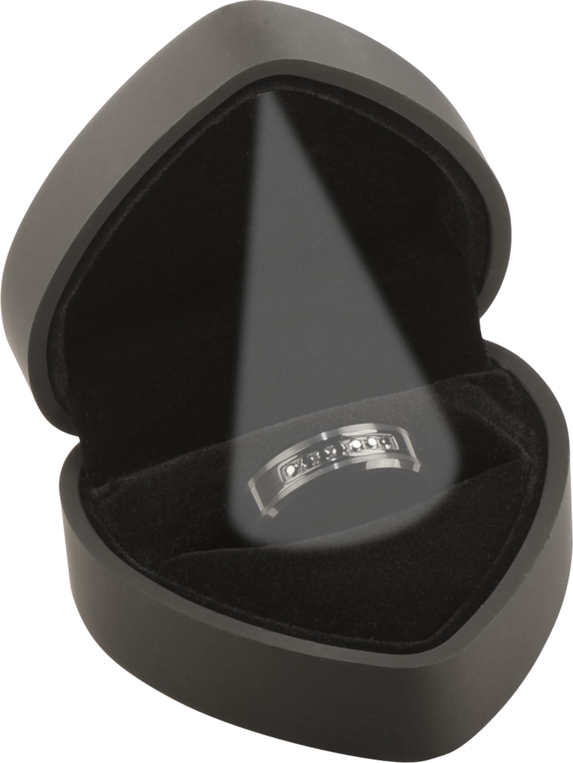 Luxury LED Heart Shaped Jewelry Gift Box with Light - Proposal Ring Box for Wedding, Engagement, Anniversary, Valentine's Day, Birthday, Christmas - Perfect for Surprise Proposals, Romantic Gifts & Special Occasions