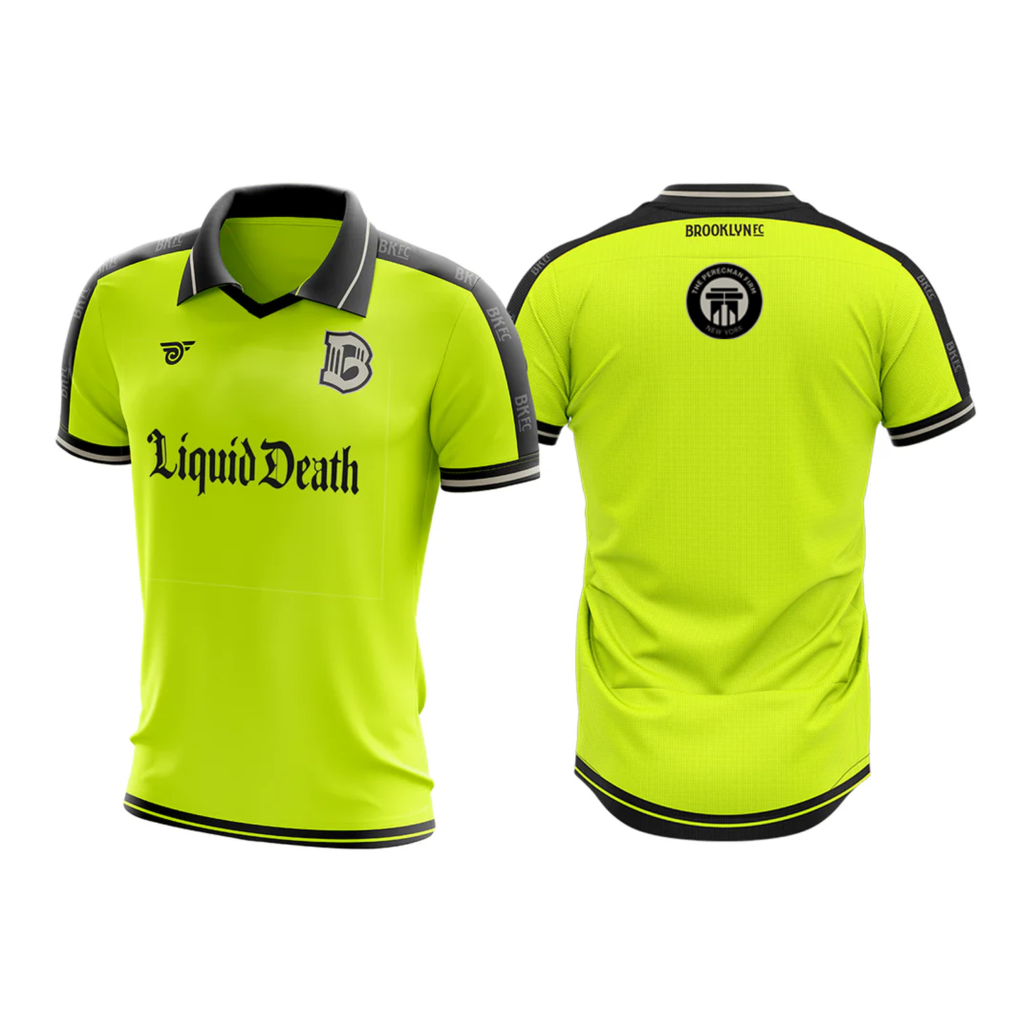 Brooklyn FC GK Away Jersey - Youth Cut | Authentic Goalkeeper Soccer Jersey for Kids | Perfect for Matches, Training & Fan Support