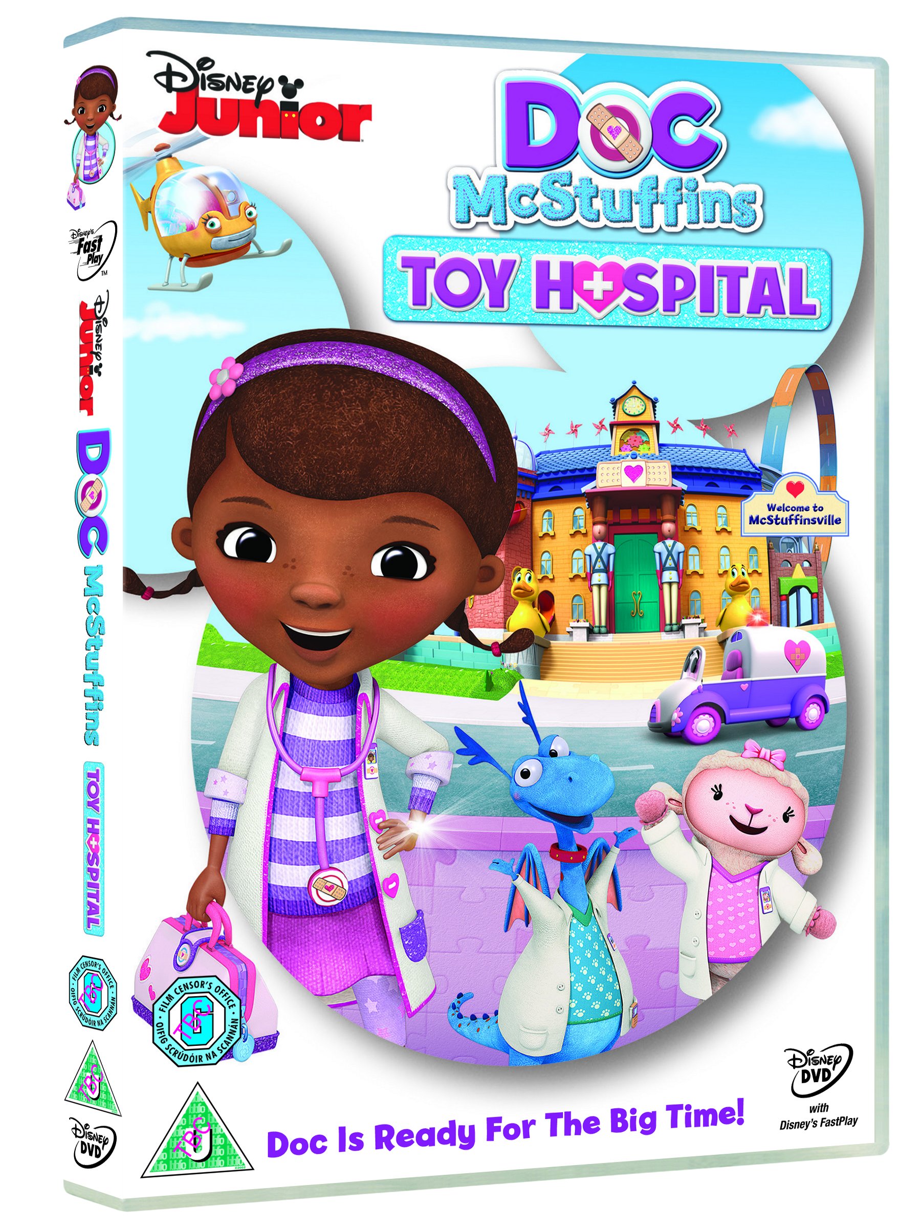 Doc McStuffins Toy Hospital DVD [2016] - Disney Kids Educational Show for Toddlers & Preschoolers | Perfect for Family Movie Nights & Learning Playtime