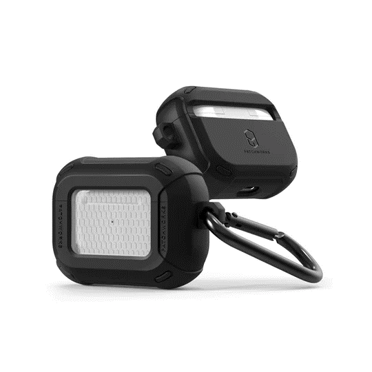 PATCHWORKS AirPods 3rd Generation Case (2021) - Solid Black - Protective Cover for AirPods 3 - Perfect for Travel, Work, and Everyday Use