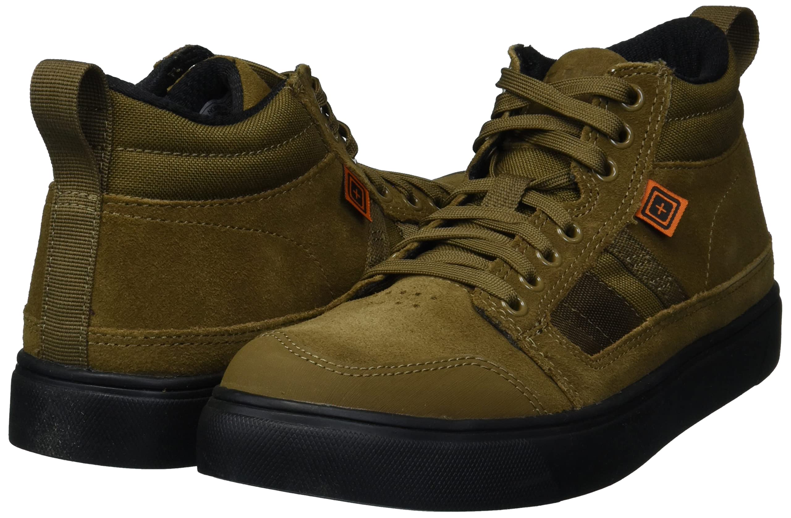 5.11 Tactical Men's Norris Sneaker - Lightweight, Durable & Comfortable Military Boots for Outdoor, Hiking & Work - Black