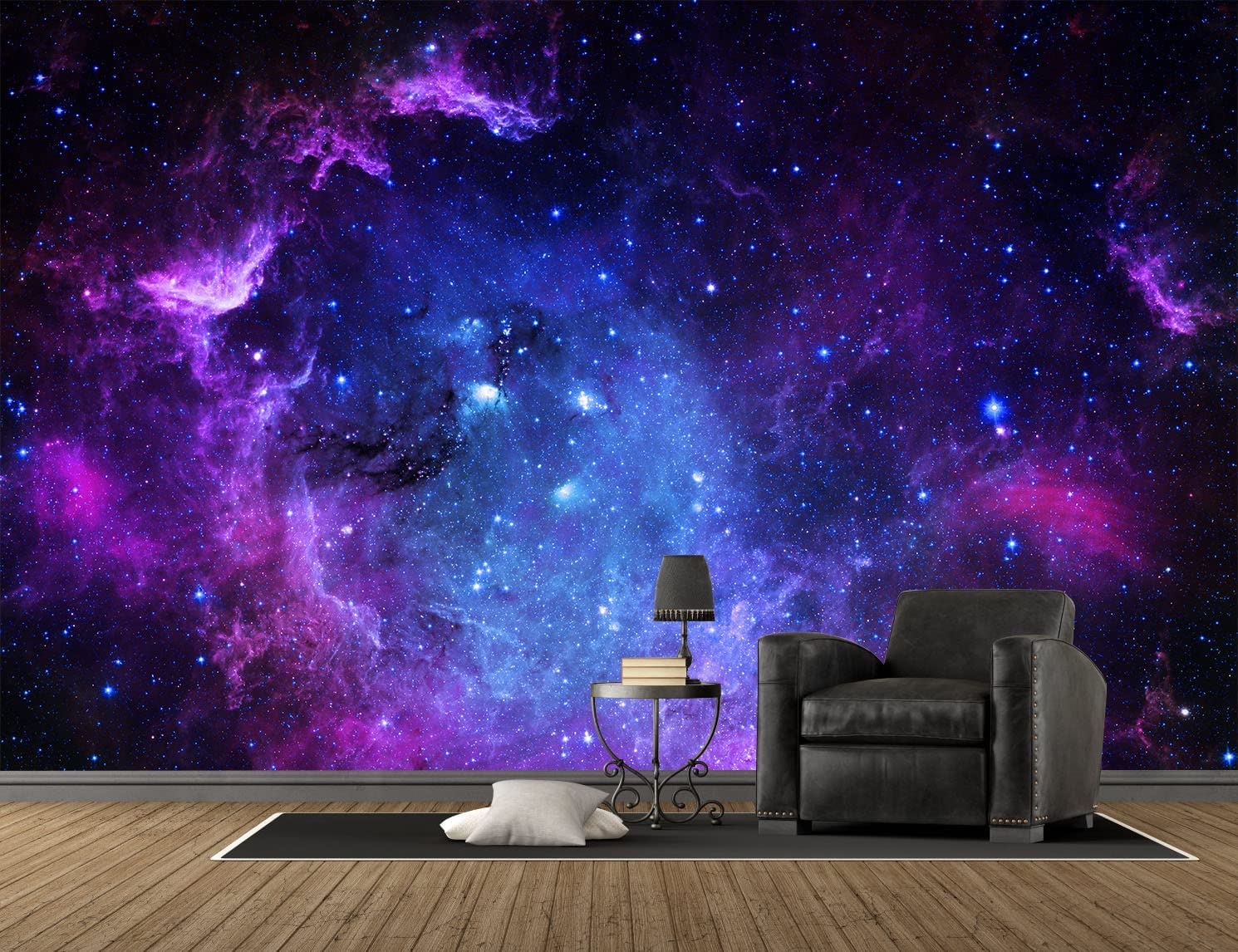 Starry Sky Wall Murals - Large Non-Adhesive Wallpaper for Living Room, Bedroom & Dining Room | Perfect for Home Decor, Kids' Rooms & Romantic Atmospheres