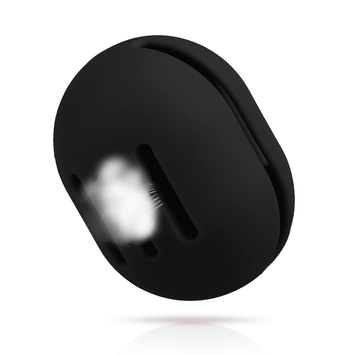 Breathable Silicone Makeup Sponge Holder - Reusable & Washable Beauty Blender Case for Travel, Protective Storage Container for Cosmetic Sponges (Black) | Perfect for On-the-Go Makeup Touchups & Travel Organization