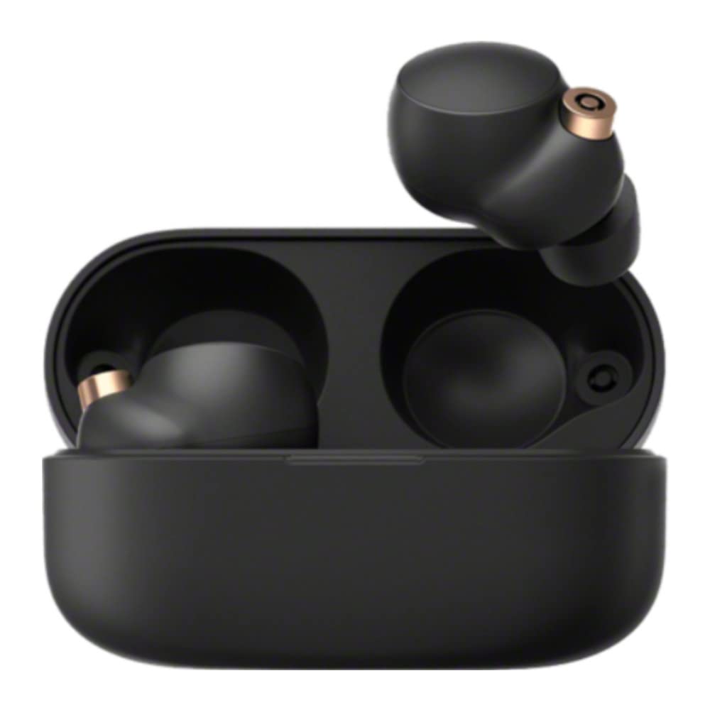 Sony WF-1000XM4 Premium Noise Canceling Wireless Earbuds - Bluetooth Headphones with Mic, Hi-Res Audio & 24H Battery (Renewed, Black) | Perfect for Travel, Workouts & Daily Commute